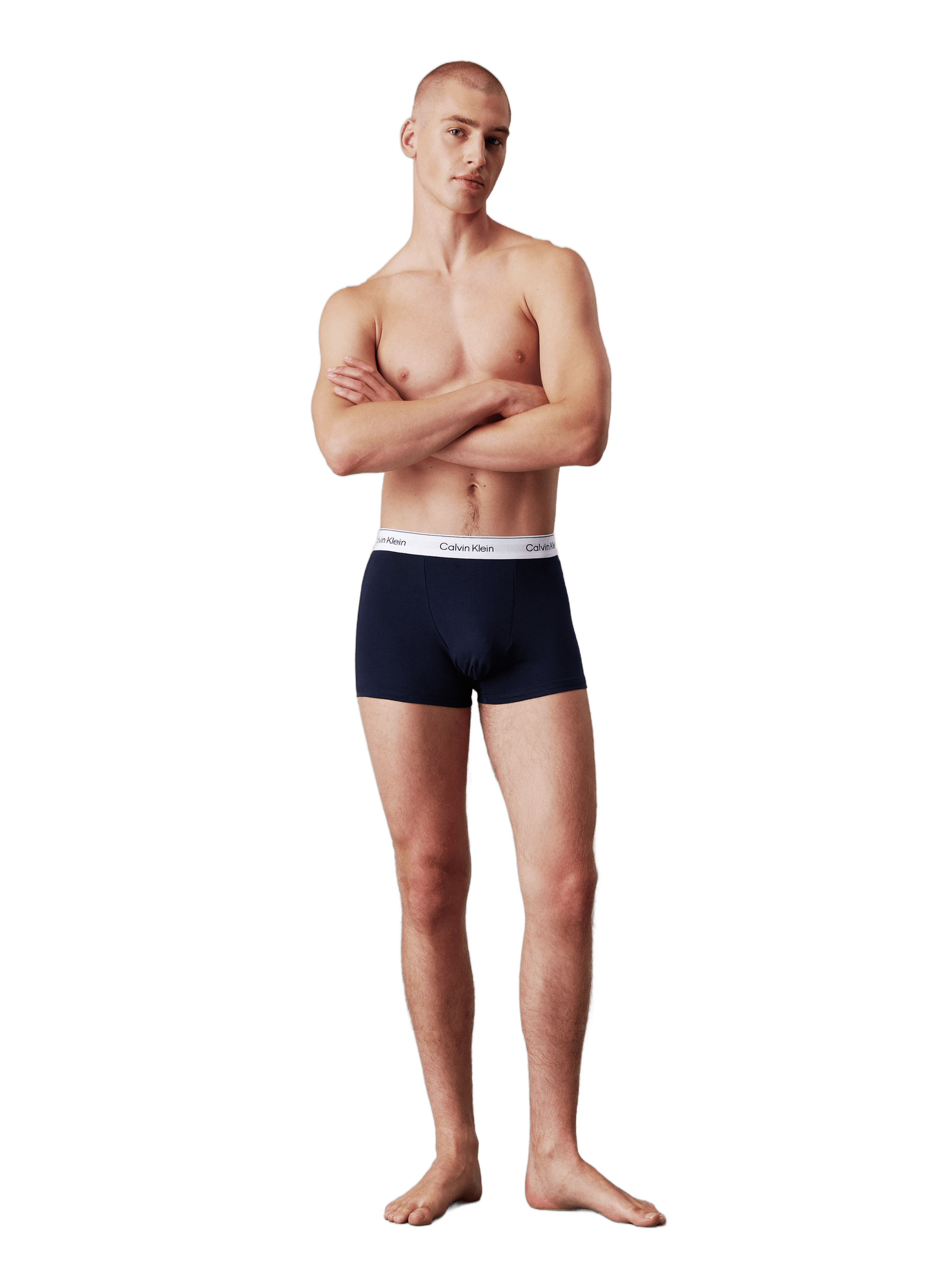 Lot de 3 boxers en coton CALVIN KLEIN Multicolore