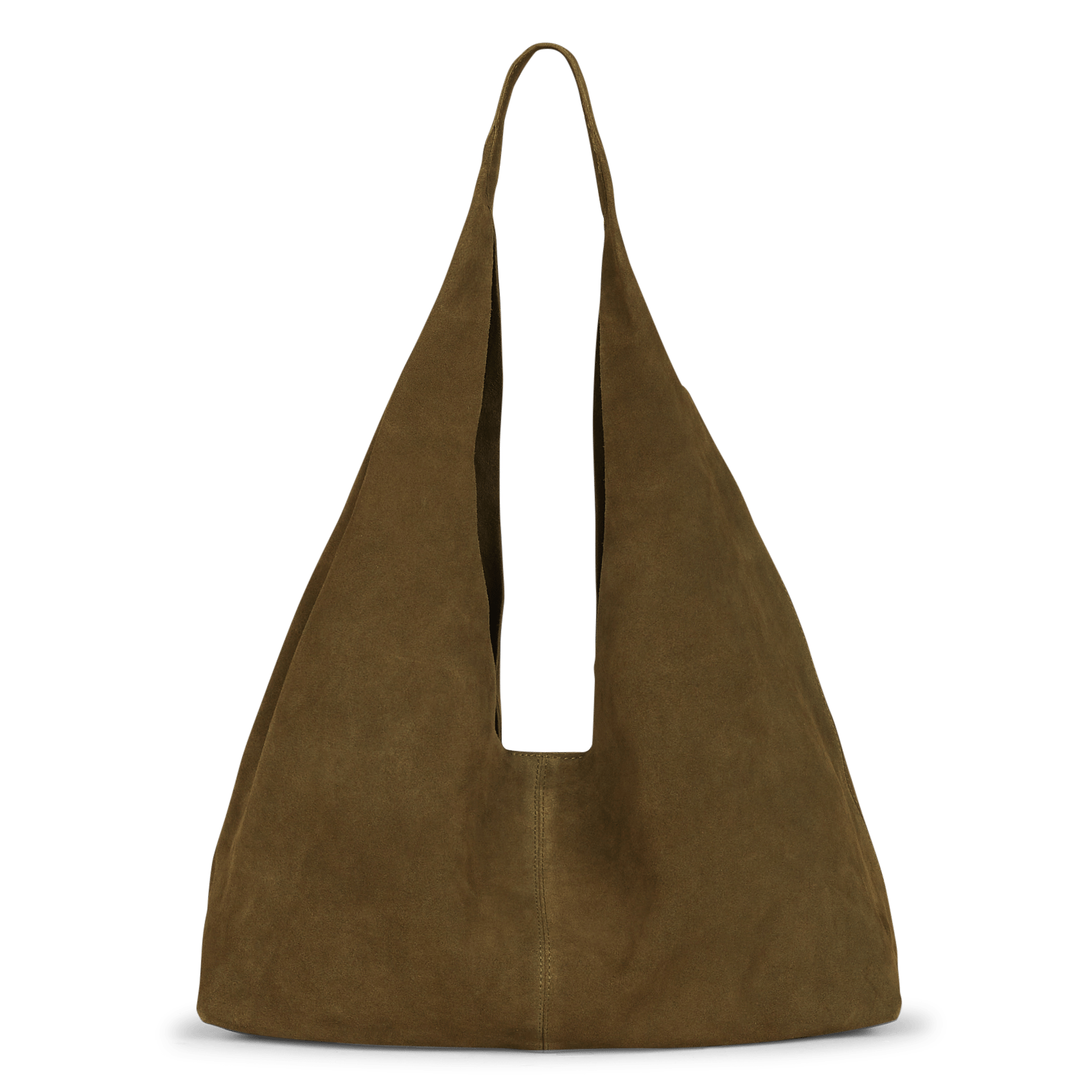 Sac à main en cuir IKKS Kaki
