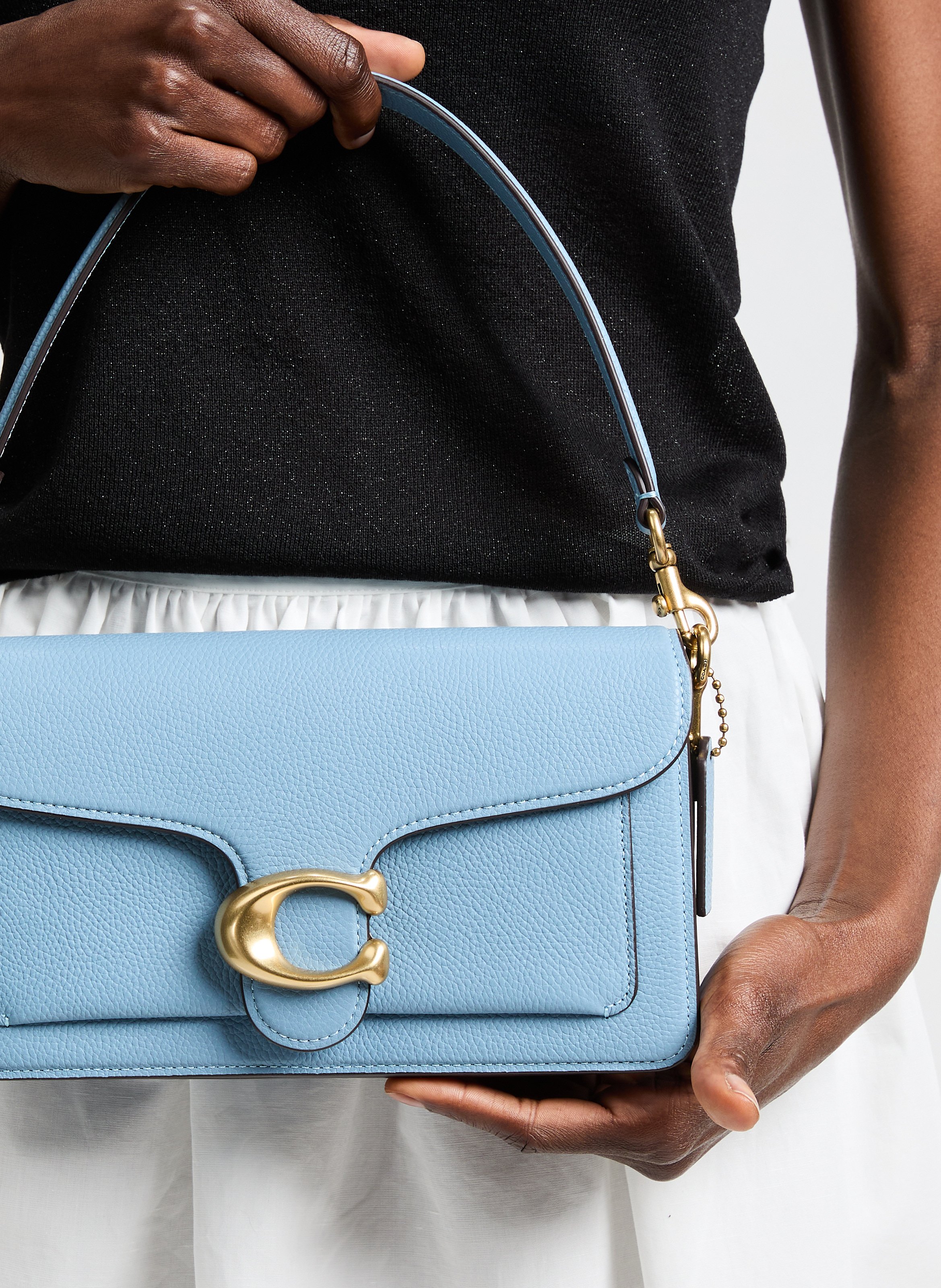 Sac épaule Tabby 26 COACH Bleu