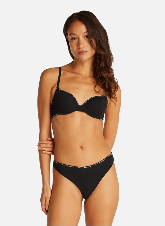 Soutien-gorge corbeille rembourré Noir by TOMMY HILFIGER TOMMY HILFIGER Soutien-gorge corbeille rembourré Noir