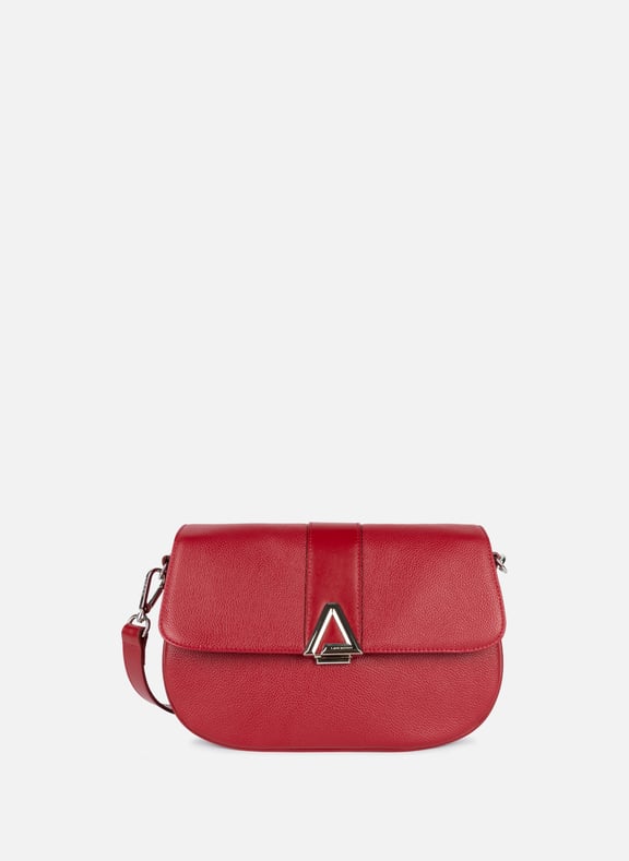 Grand sac trotteur - l.a. Alfa Rouge by LANCASTER LANCASTER Grand sac trotteur - l.a. Alfa Rouge