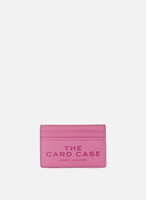 Leather card holder Pink by MARC JACOBS MARC JACOBS Leather card holder Pink
