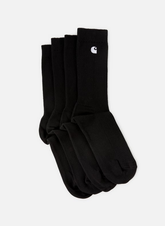 Cotton mid-calf socks Black by CARHARTT WIP CARHARTT WIP Cotton mid-calf socks Black