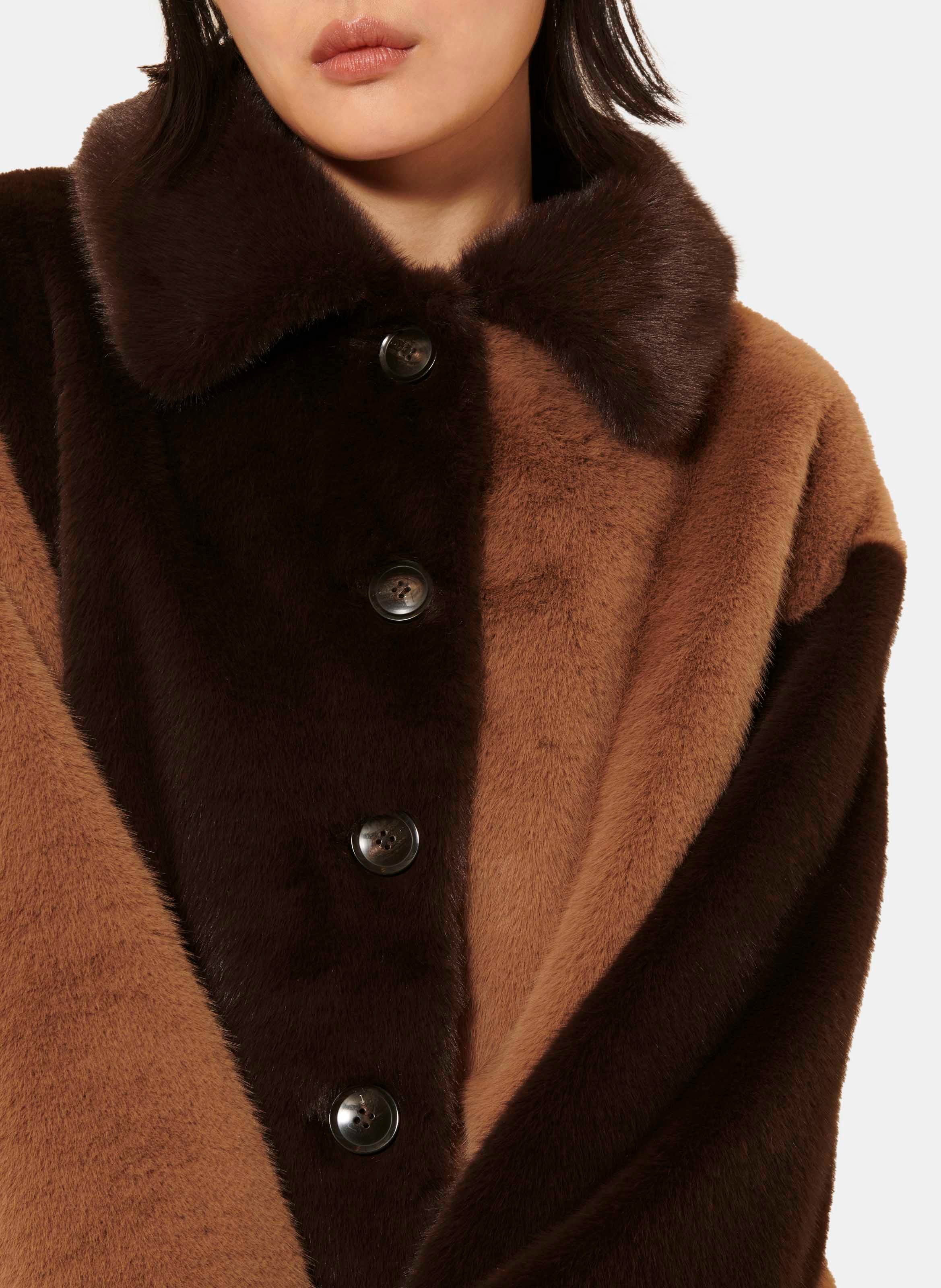 Manteau magritte TARA JARMON Marron