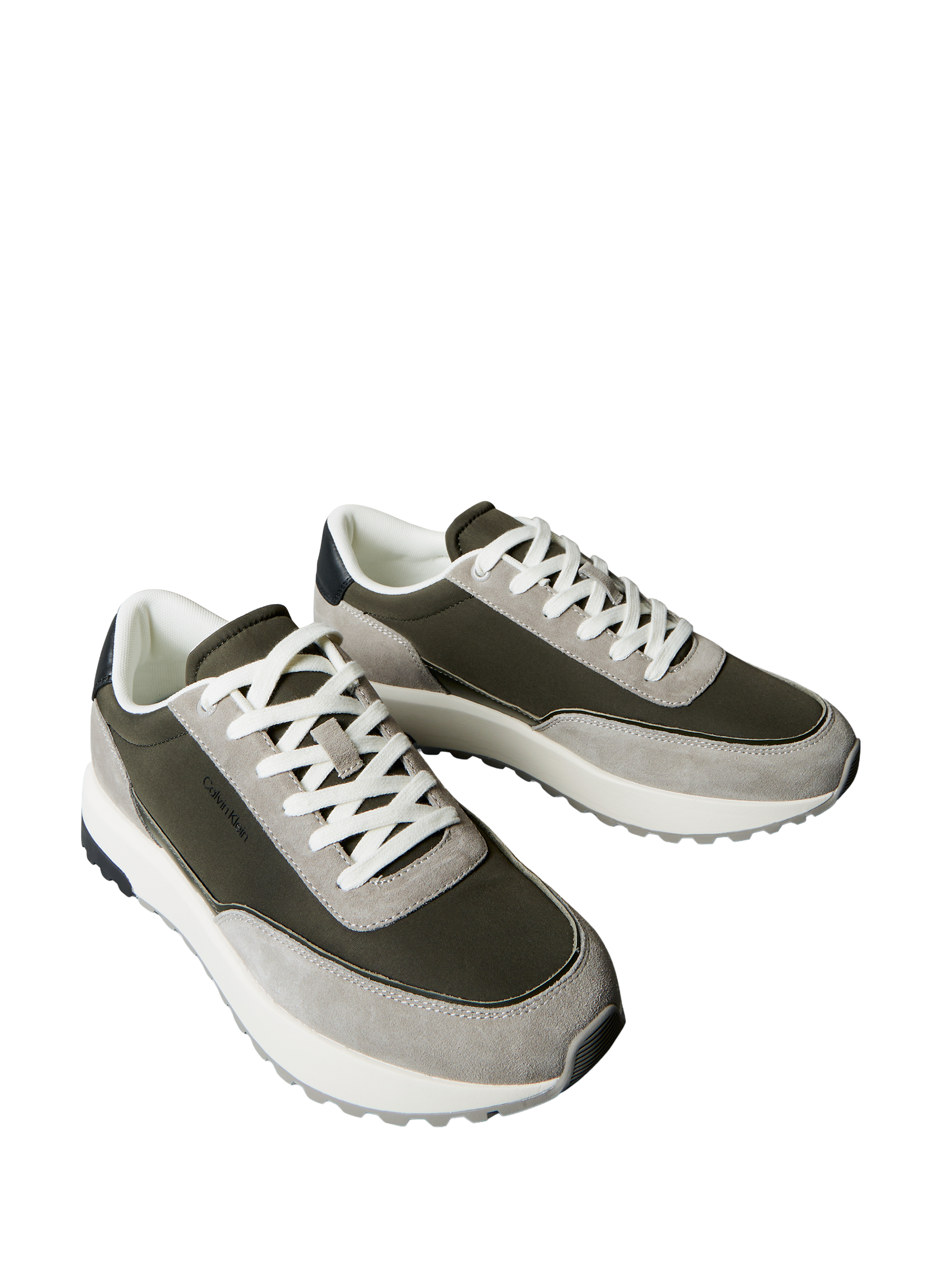 Baskets en cuir CALVIN KLEIN Multicolore