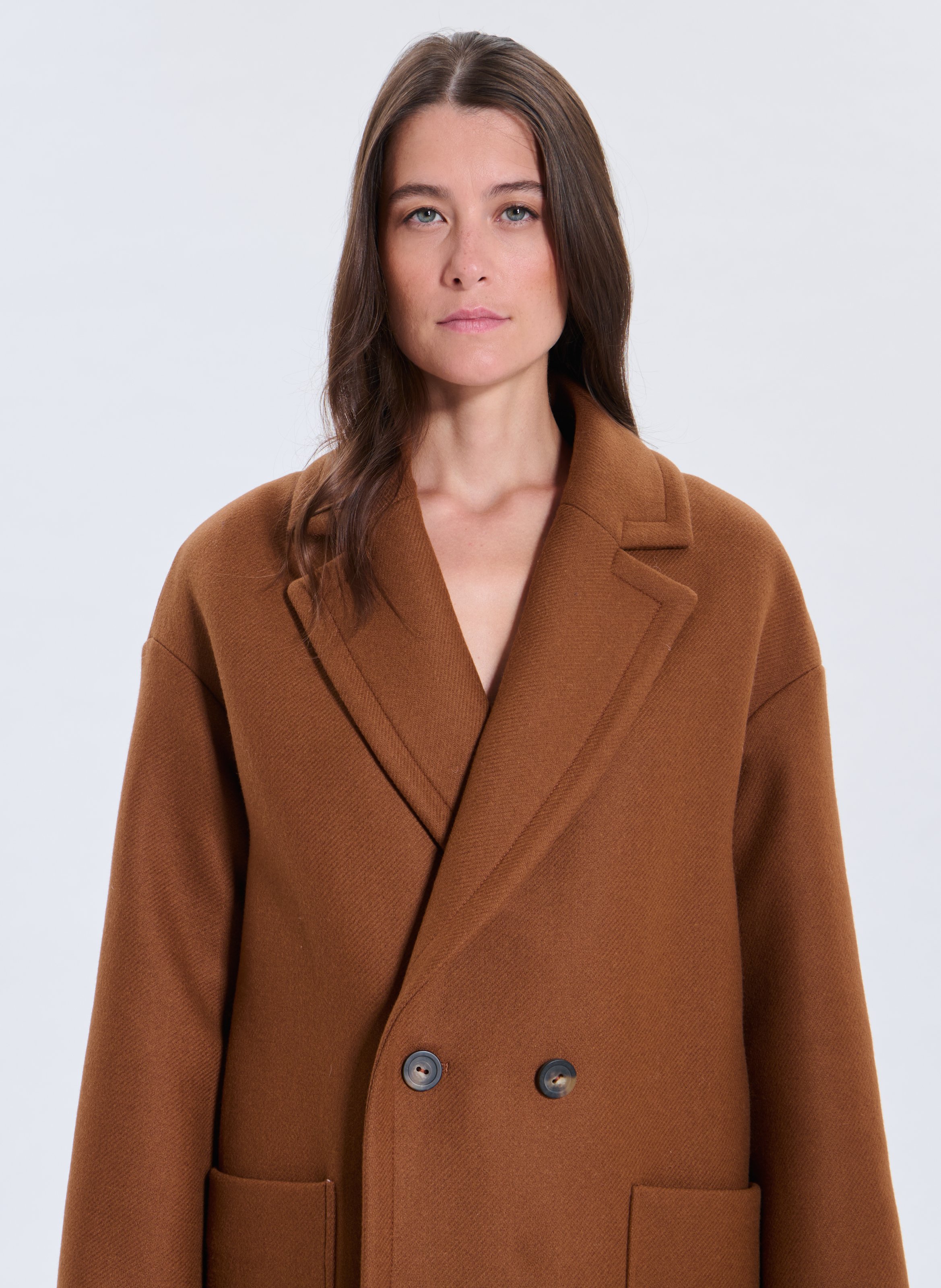 Manteau  miranda ZAPA Marron