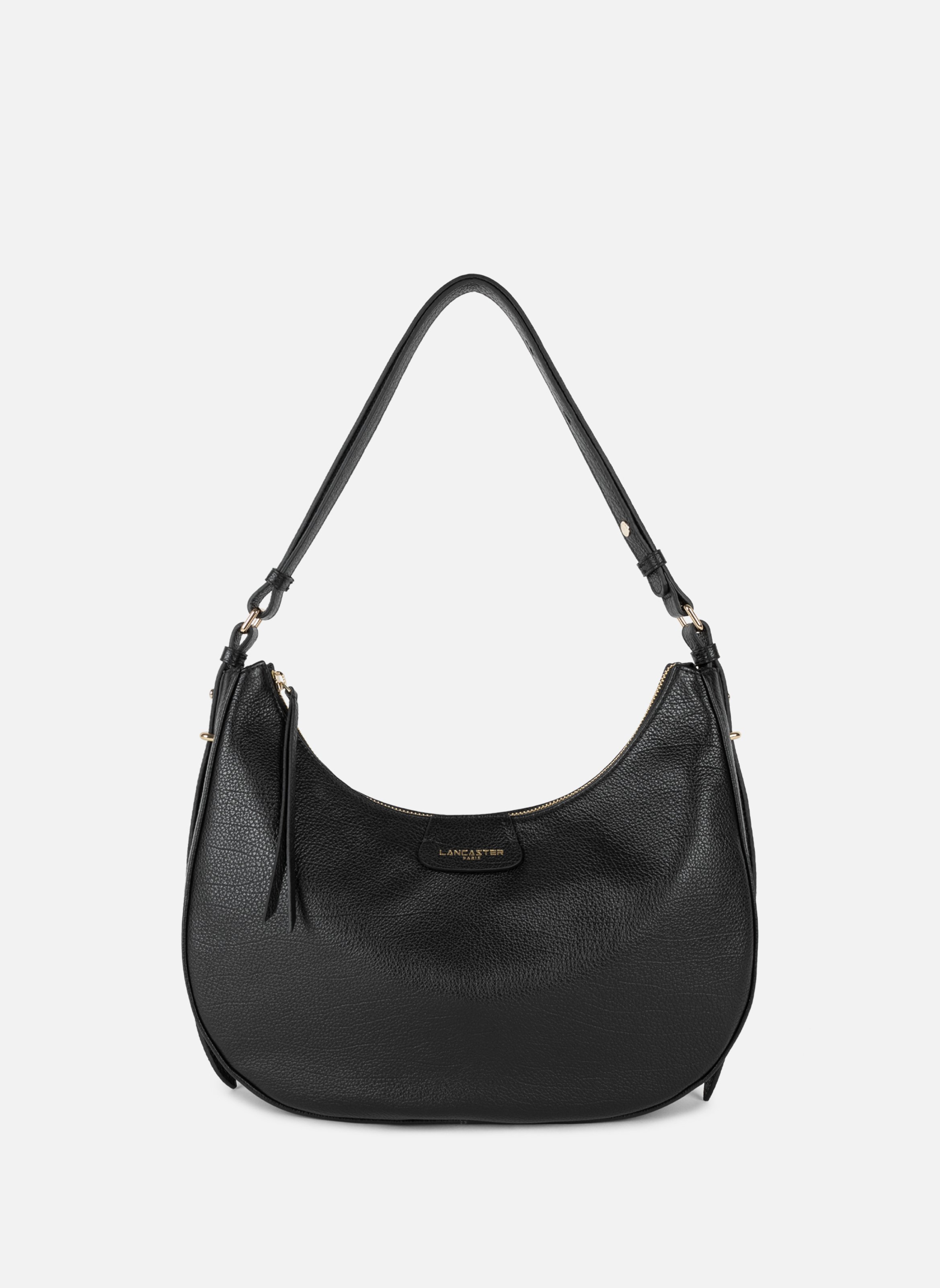LANCASTER Large hobo bag - Dune Black
