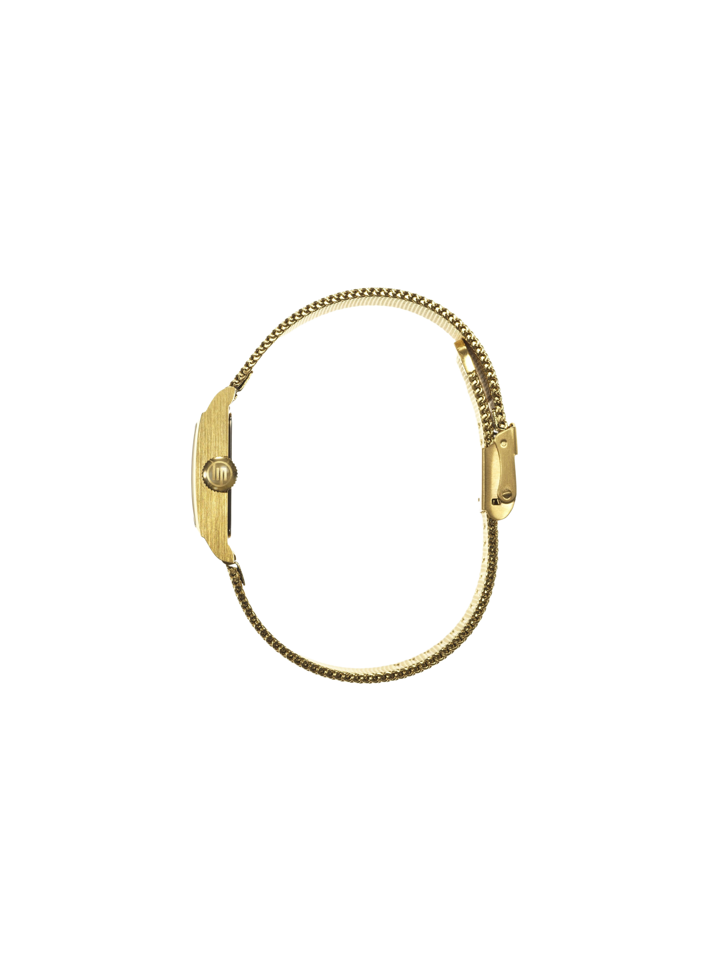 Montre quartz carrée en acier LIP Argent