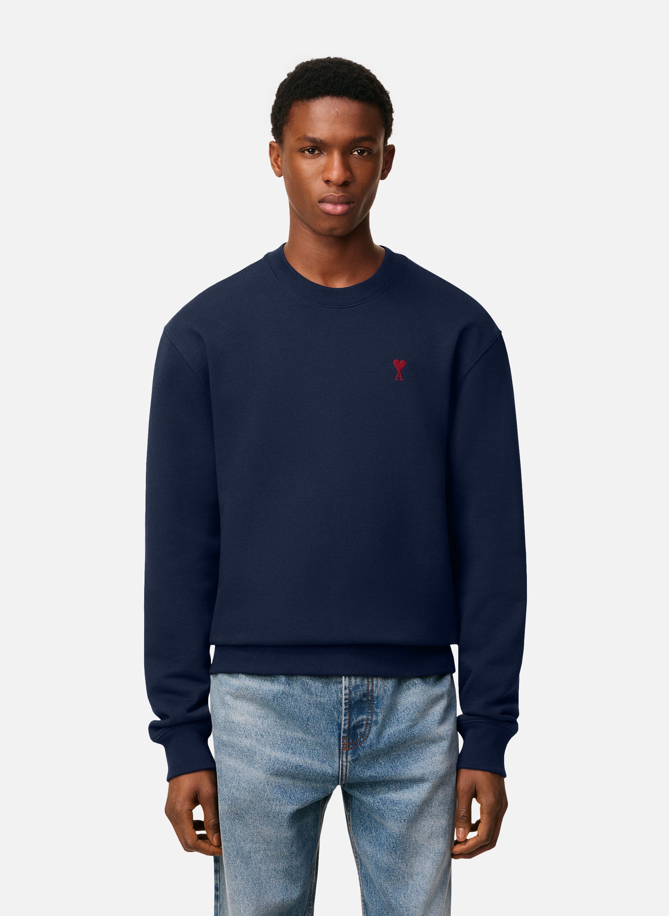 Sweatshirt Ami de Coeur Rouge unisexe AMI PARIS Bleu