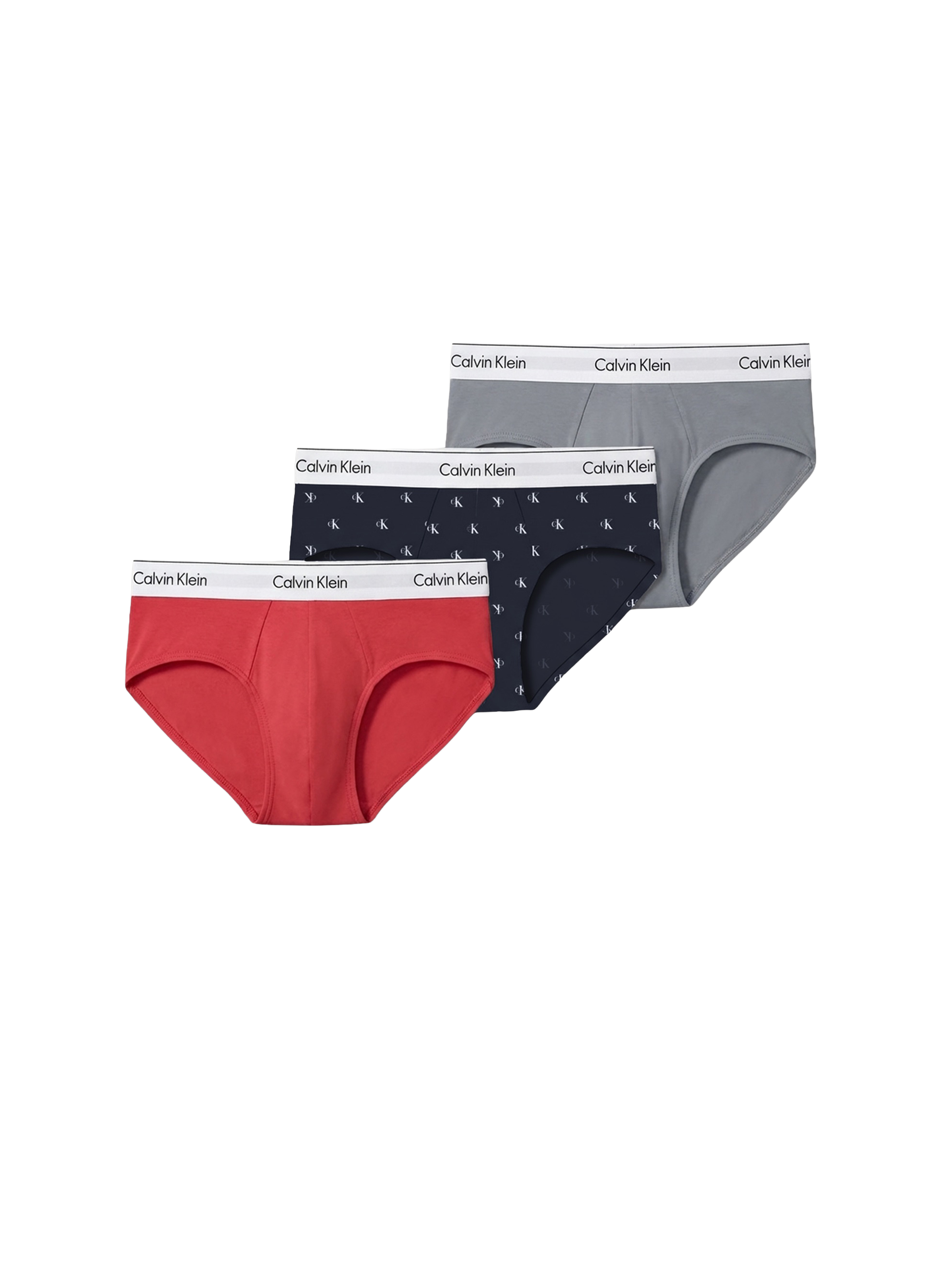 Lot de 3 slips  CALVIN KLEIN Multicolore