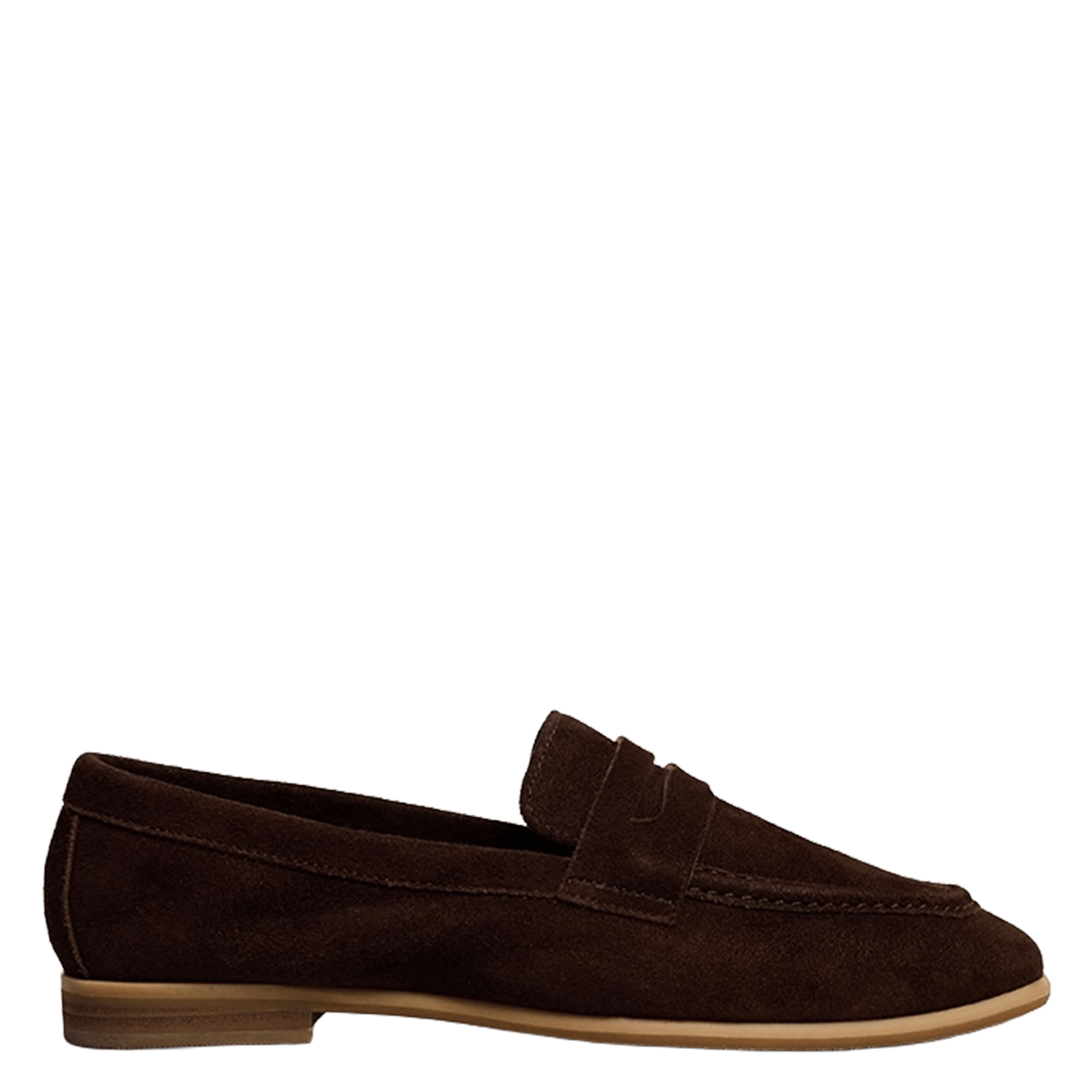 Mocassins en cuir velours aca JONAK Marron