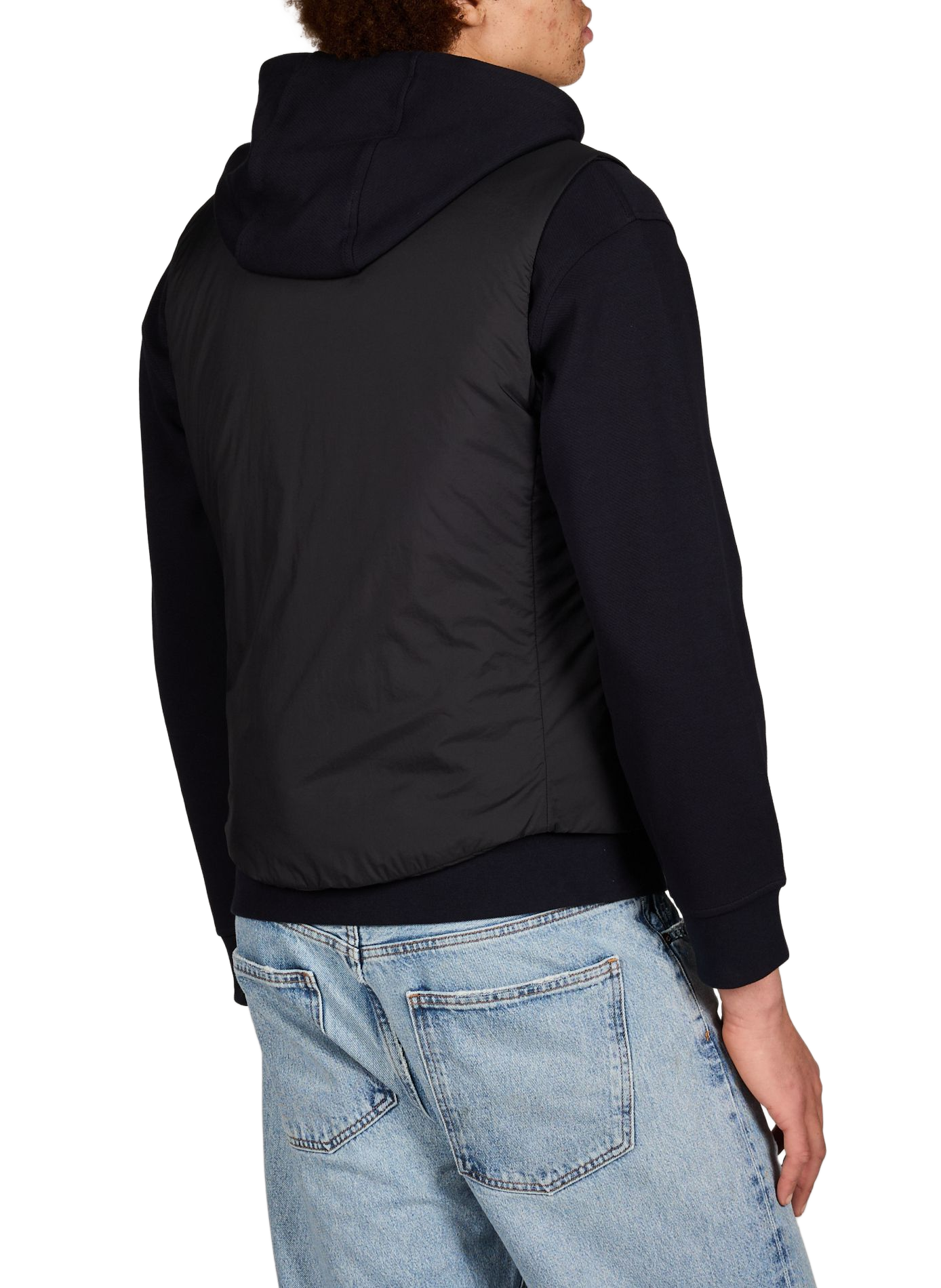 Gilet senza maniche con colletto alto HERNO Blu