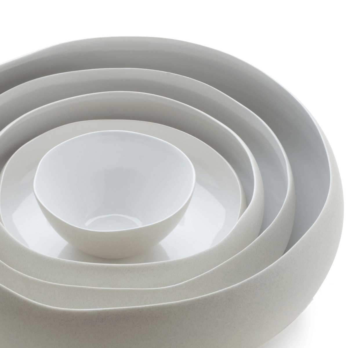 Oslo - saladier 34 x 34 x 11.5 cm MEDARD DE NOBLAT Blanc
