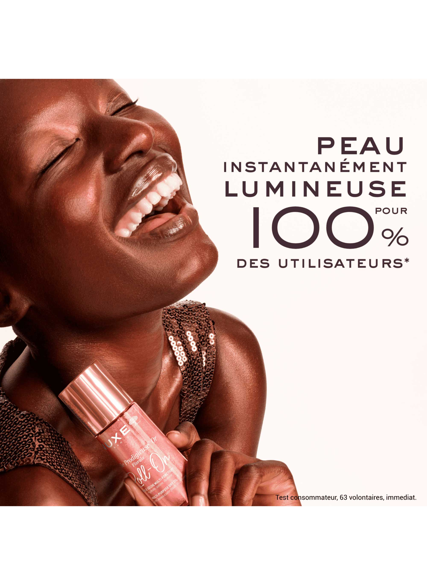 Floral Shimmering Dry Oil Roll-On NUXE No color