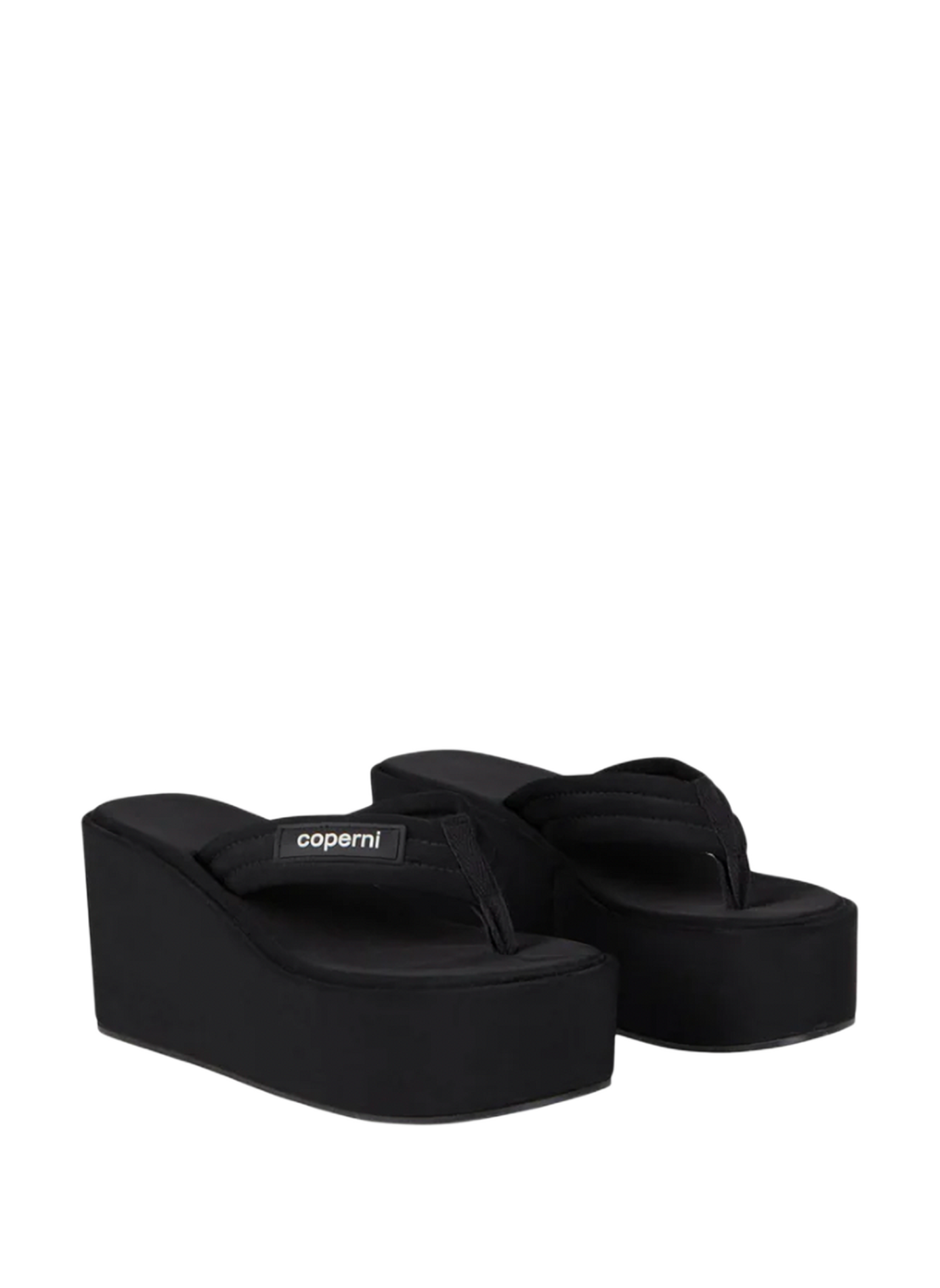 Platform wedge sandals COPERNI Black
