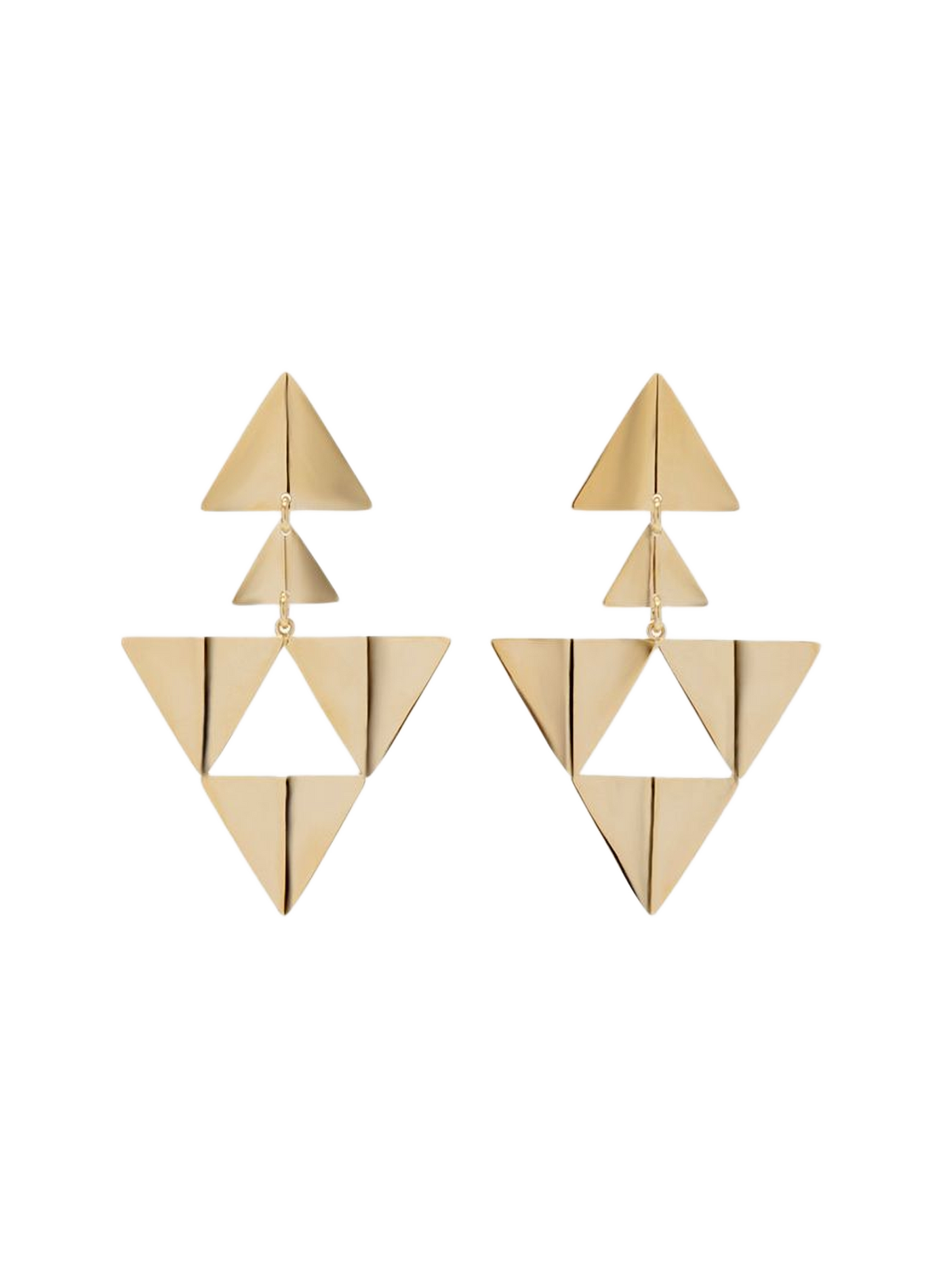 Geometrische Ohrringe Blair ISABEL MARANT Golden
