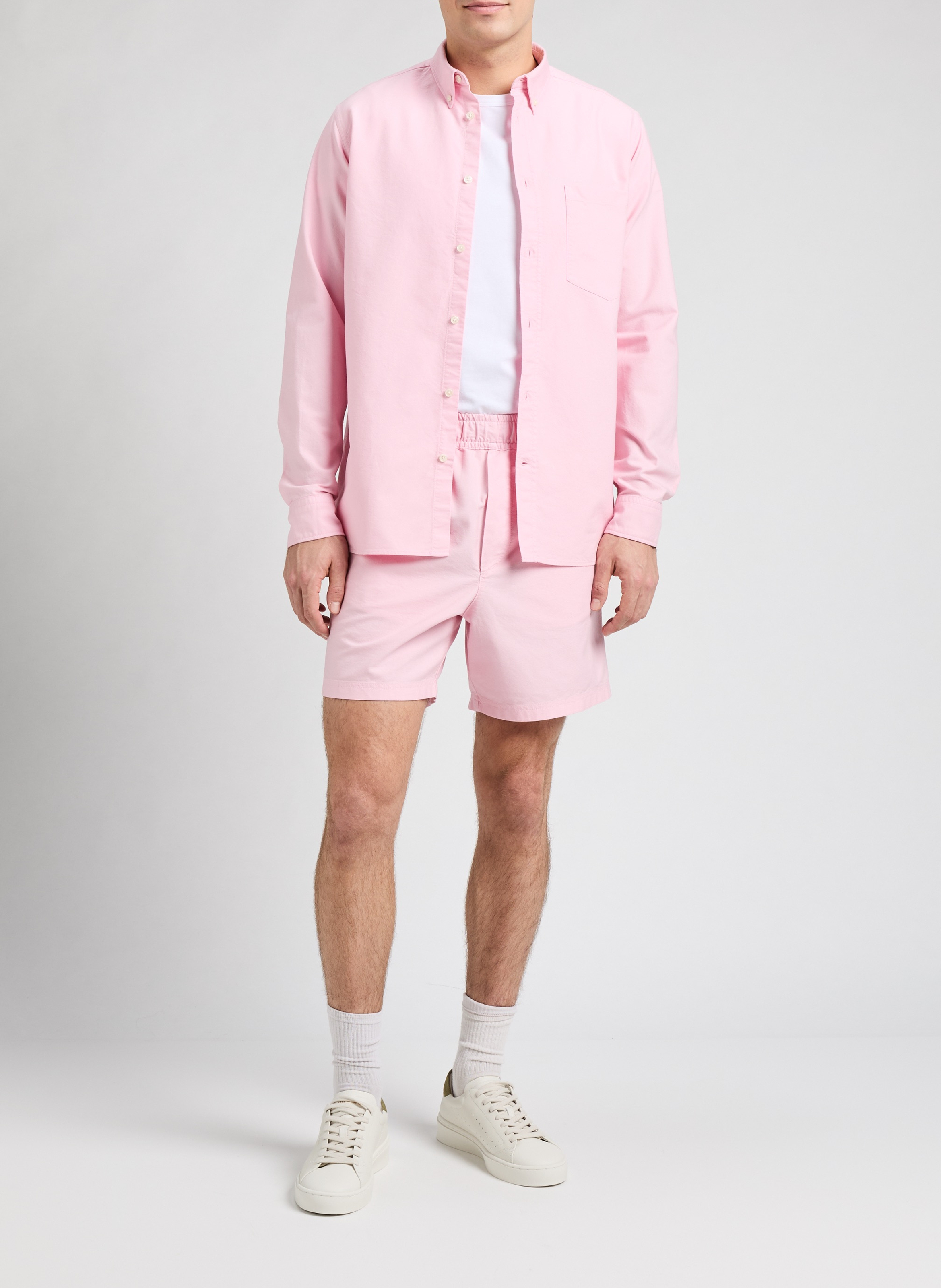 Chemise Amen en coton SAISON 1865 Rose