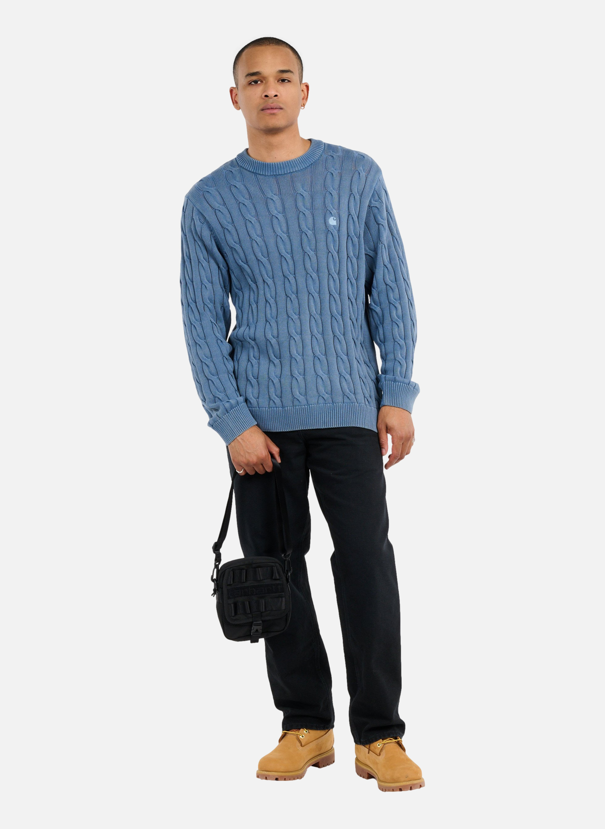 Sac porté épaule prescott shoulder pouch | Noir CARHARTT WIP Homme
