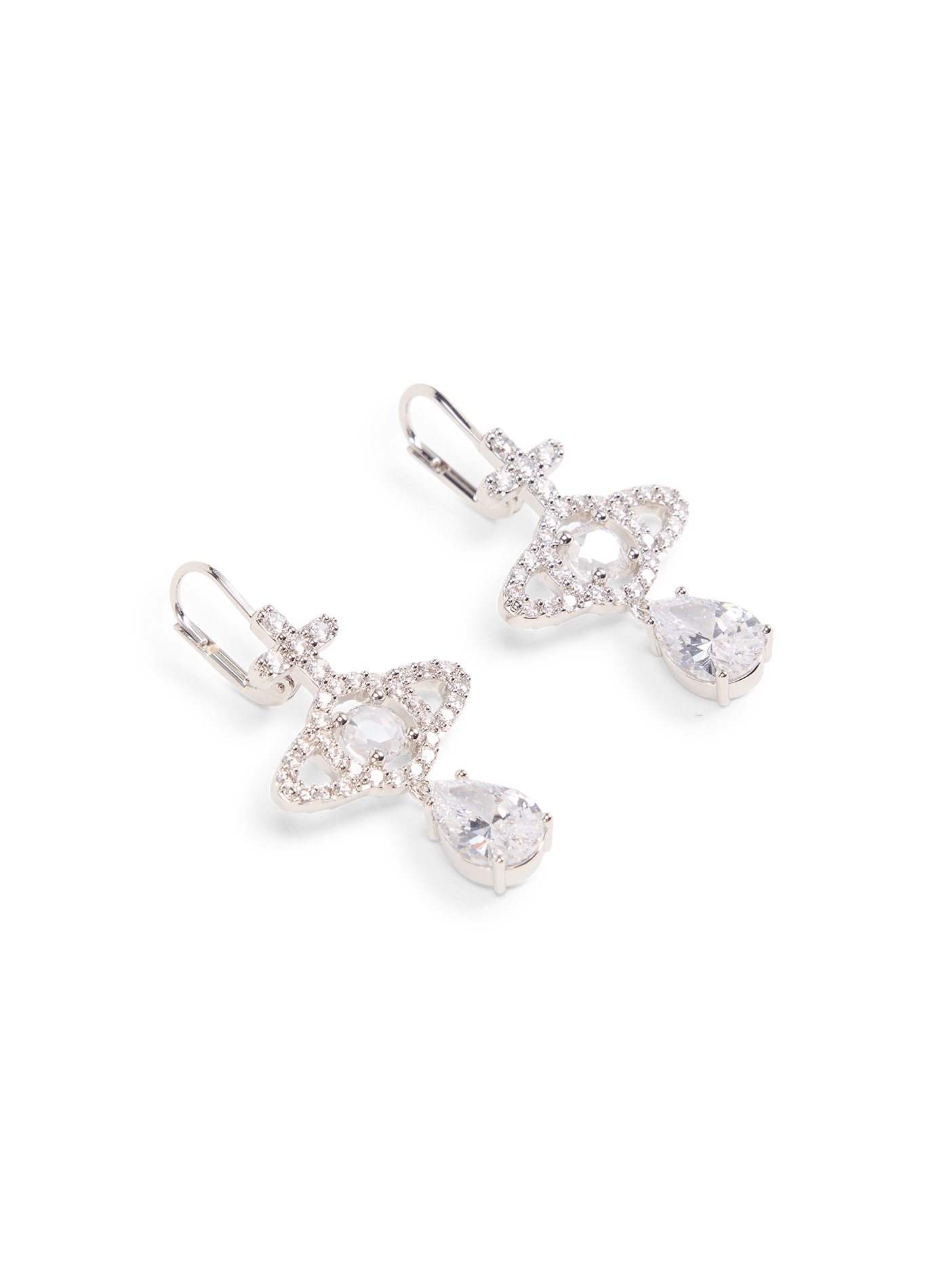 Boucles d'oreilles Olympia VIVIENNE WESTWOOD Argent