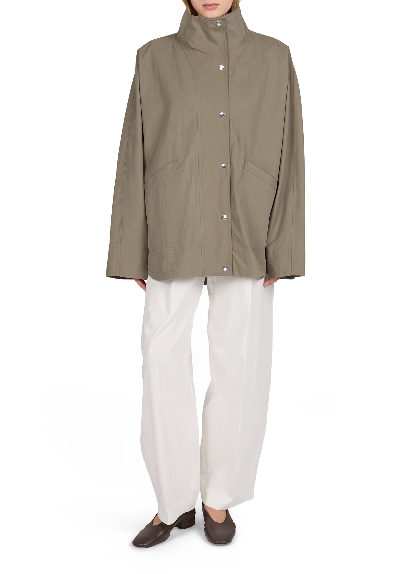 Parachute-Jacke aus Baumwollmischung TOTEME Braun
