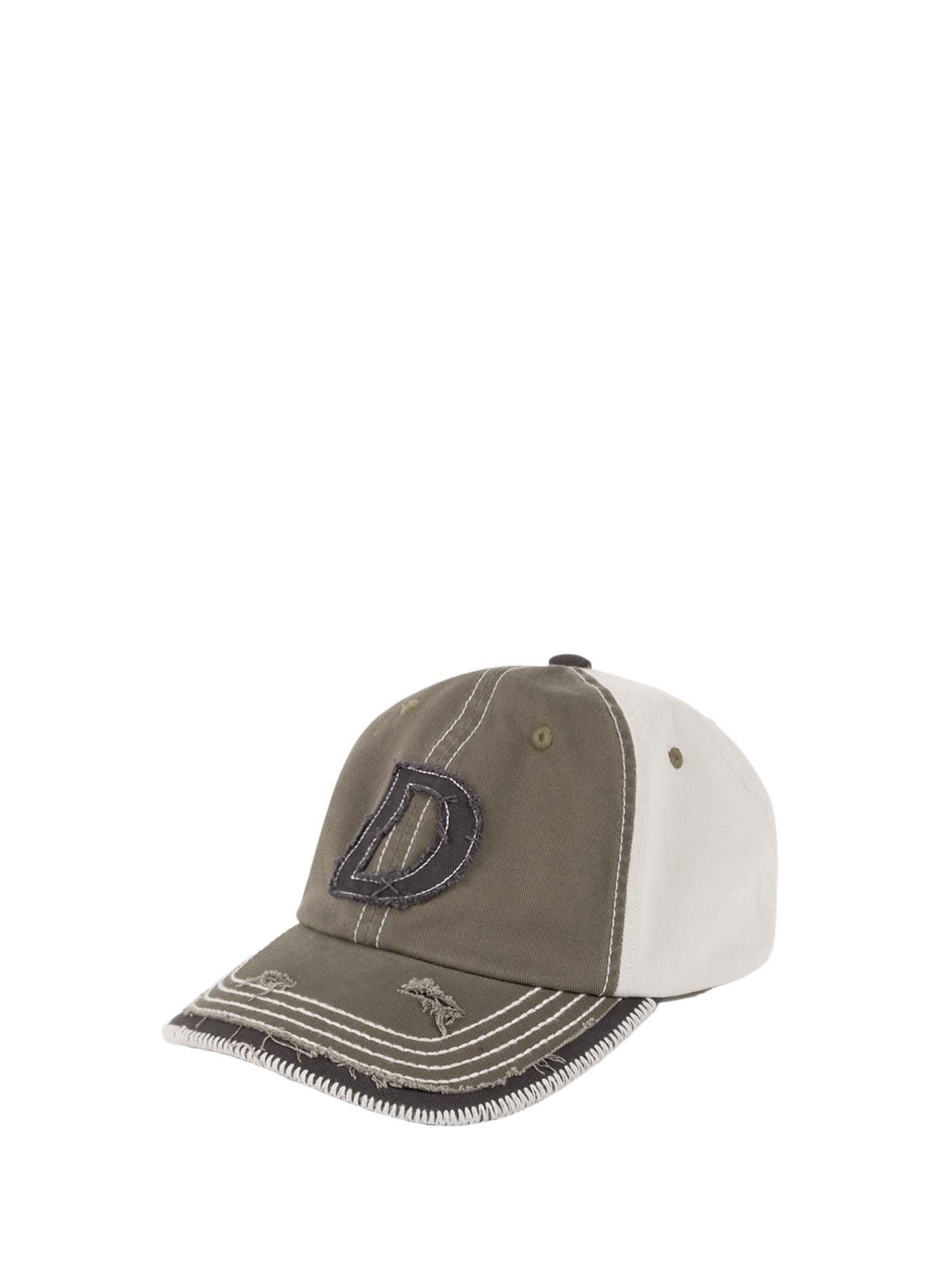 Two-tone logo cap DIME Green