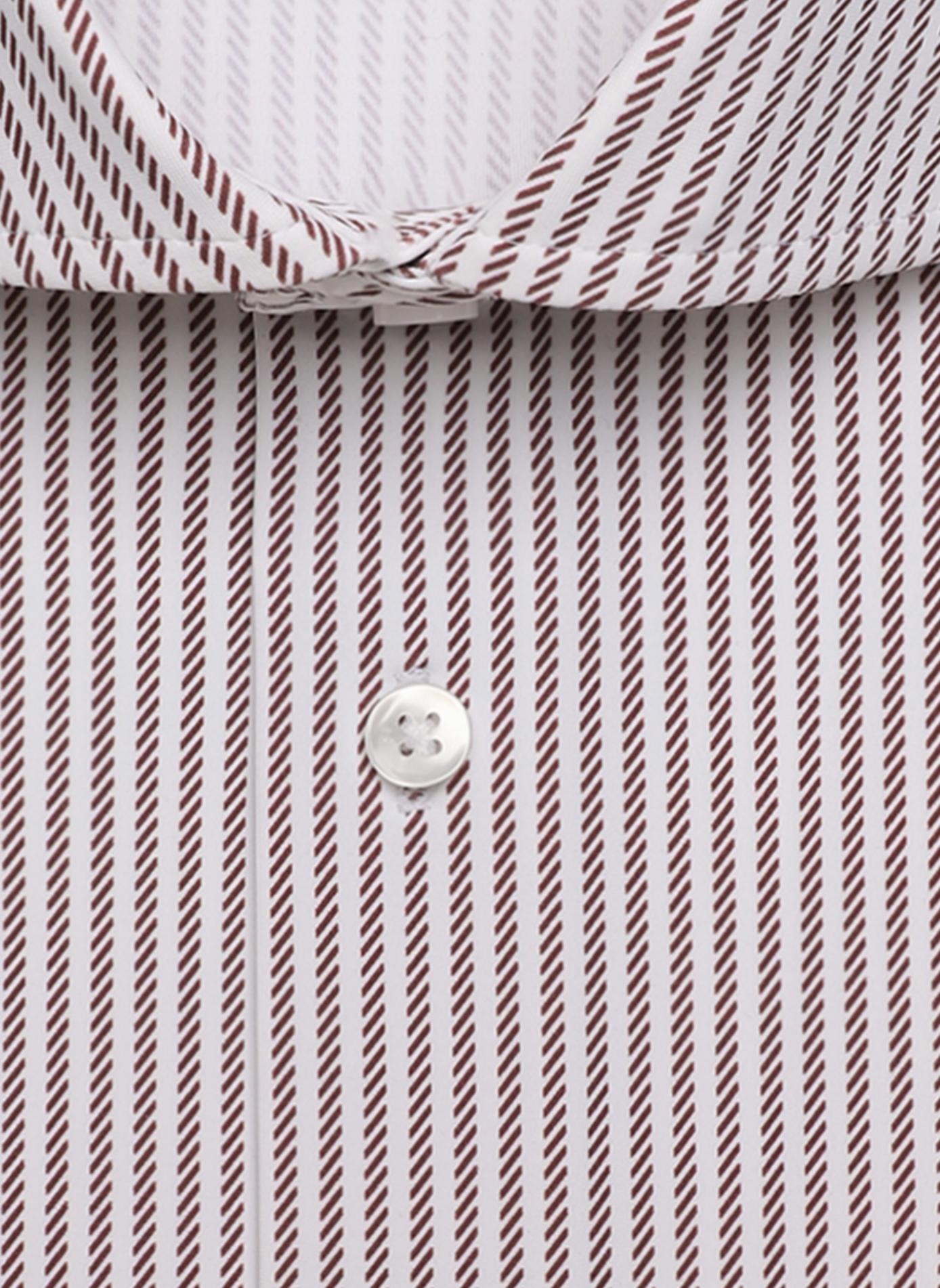 Classic Striped Straight Fit Shirt SEIDENSTICKER Red