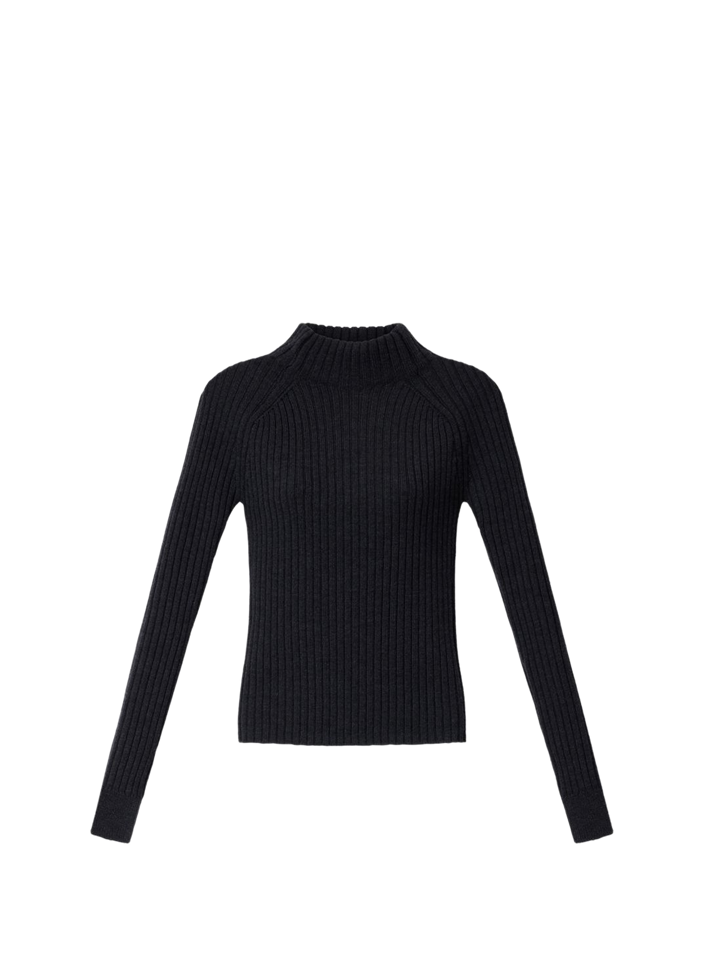 Pullover aus gerippter Merinowolle ISABEL MARANT Grau
