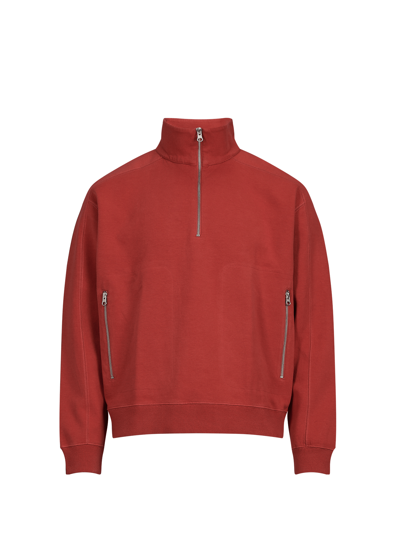 Sweat One Sun Pipo aus Baumwolle THINKING MU Rot