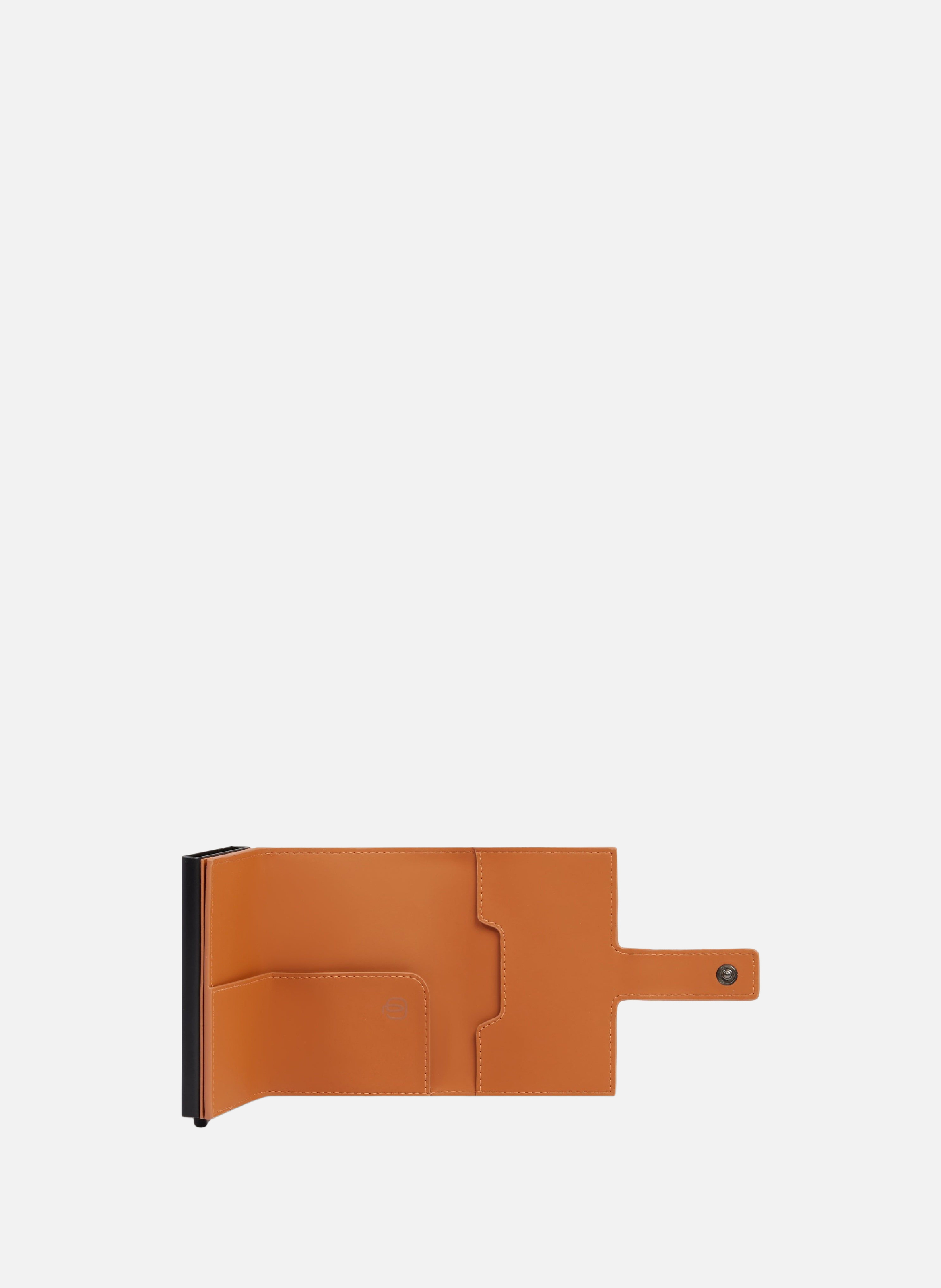 Porte-cartes pop-up automatique PIQUADRO Marron