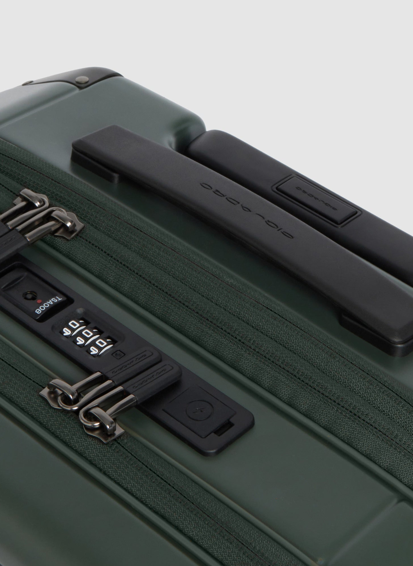 Handbagage voor laptop met twee openingen PIQUADRO Groen