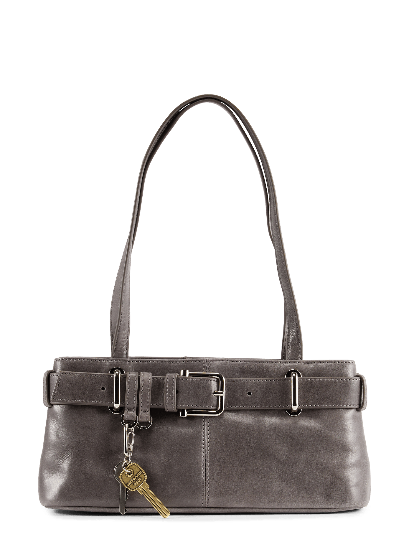 Sac à main Brocles à clés en cuir OSOI Gris