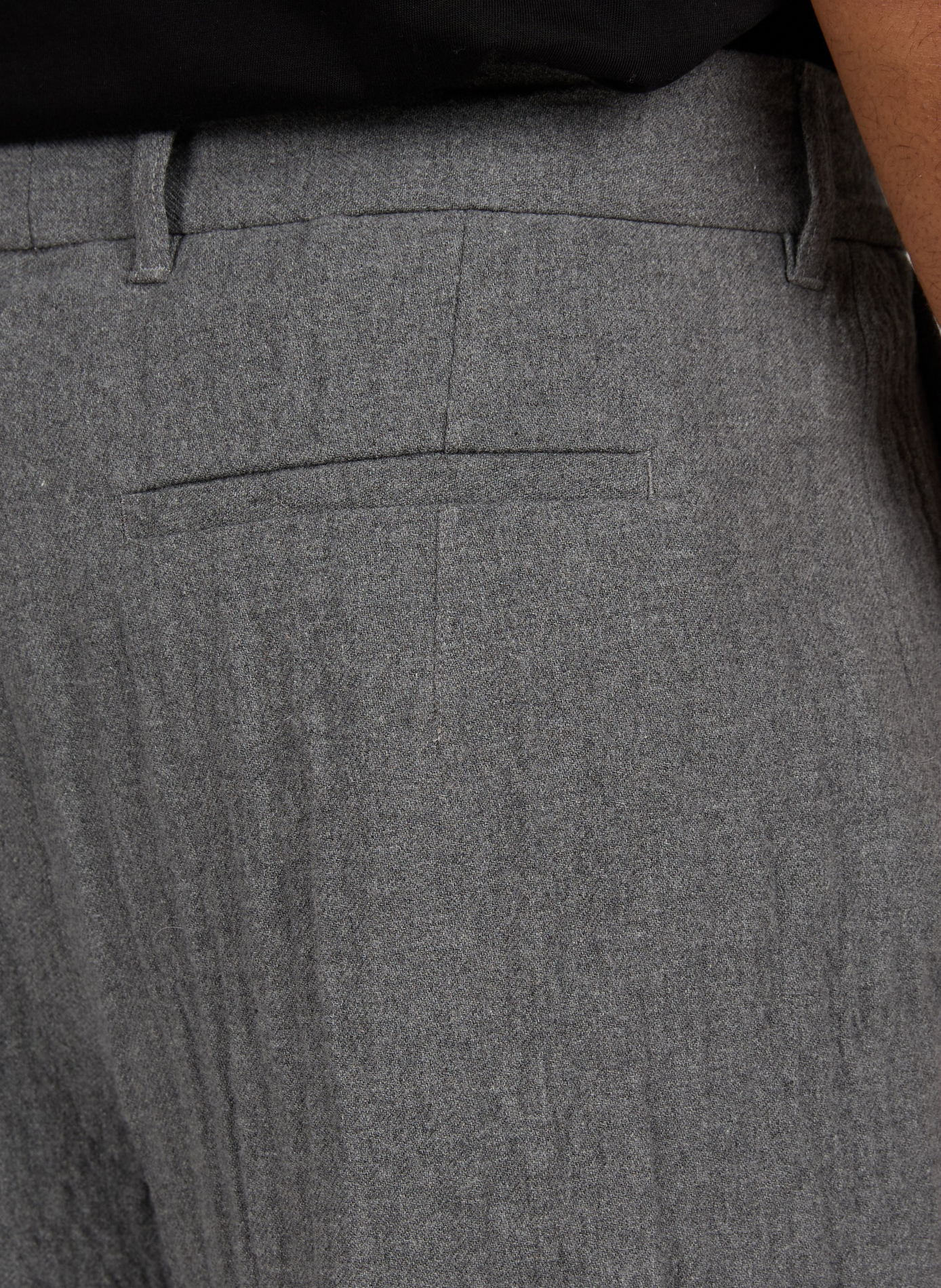 Eron wide-leg trousers in a cotton blend WON HUNDRED Grey