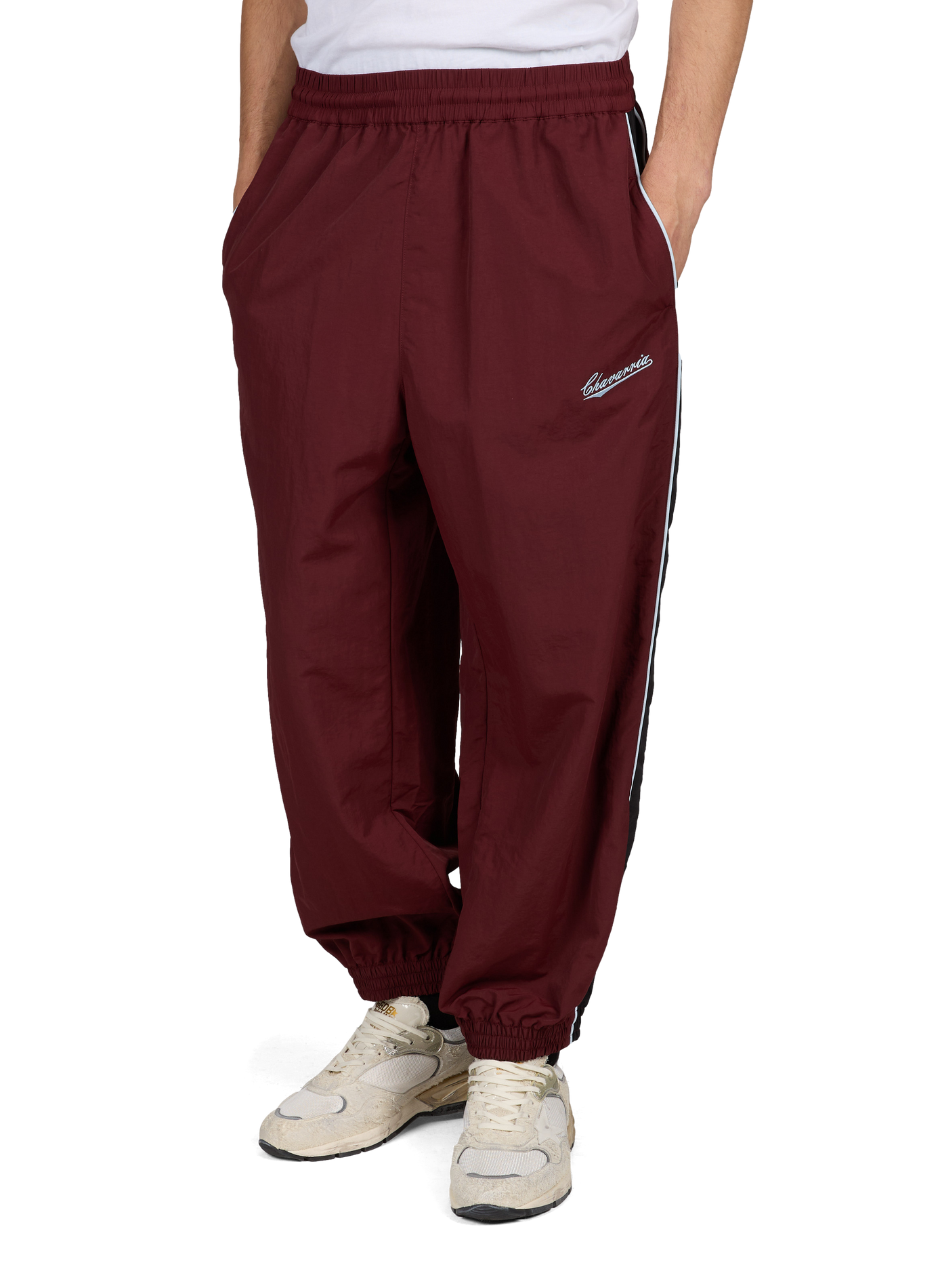 Plain straight-leg Bad Boy joggers WILLY CHAVARRIA Red