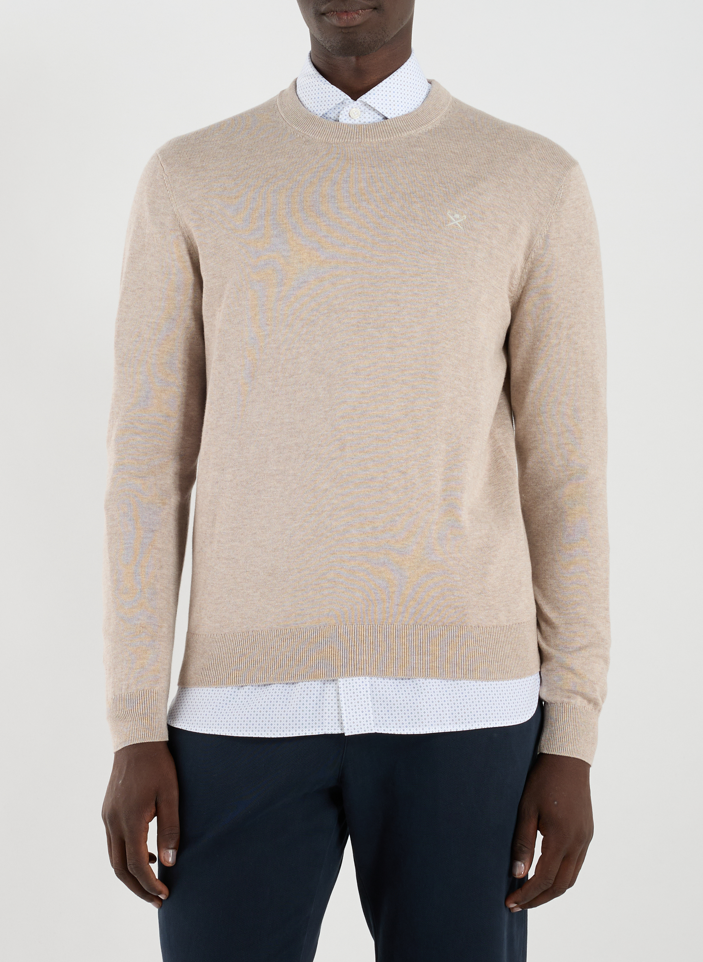 Baumwollpullover HACKETT Beige