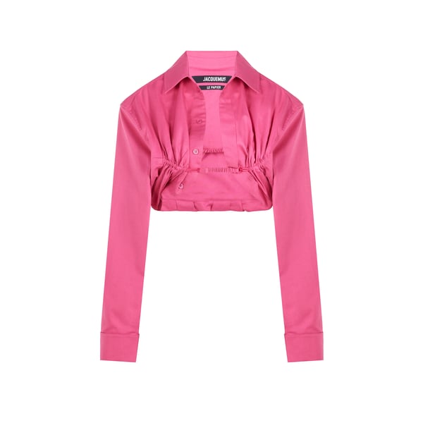 La Chemise Machou en coton et lin