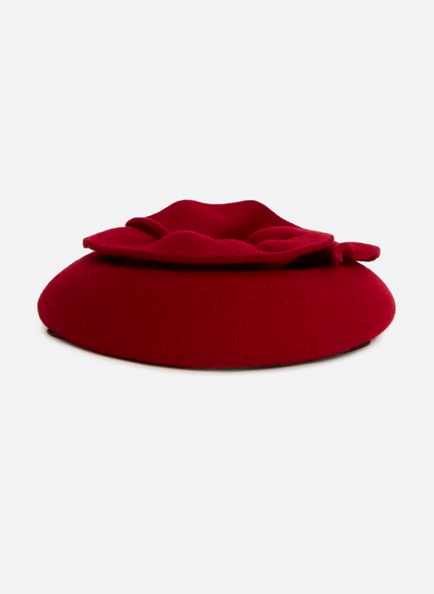 قبعة صوف صغيرة RedDILARA LATROUS 