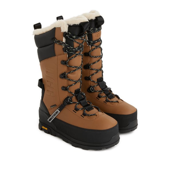 Bottes Shasta en cuir mélangé