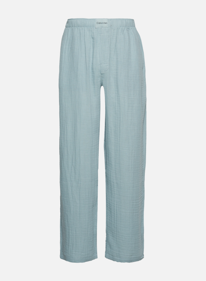 CALVIN KLEIN textured pajama pants