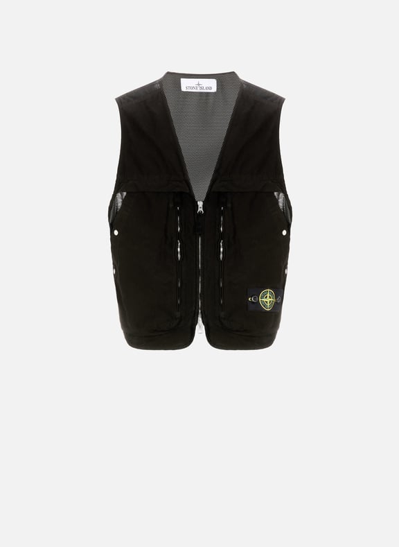 Veste sans manches Noir by STONE ISLAND STONE ISLAND Veste sans manches Noir