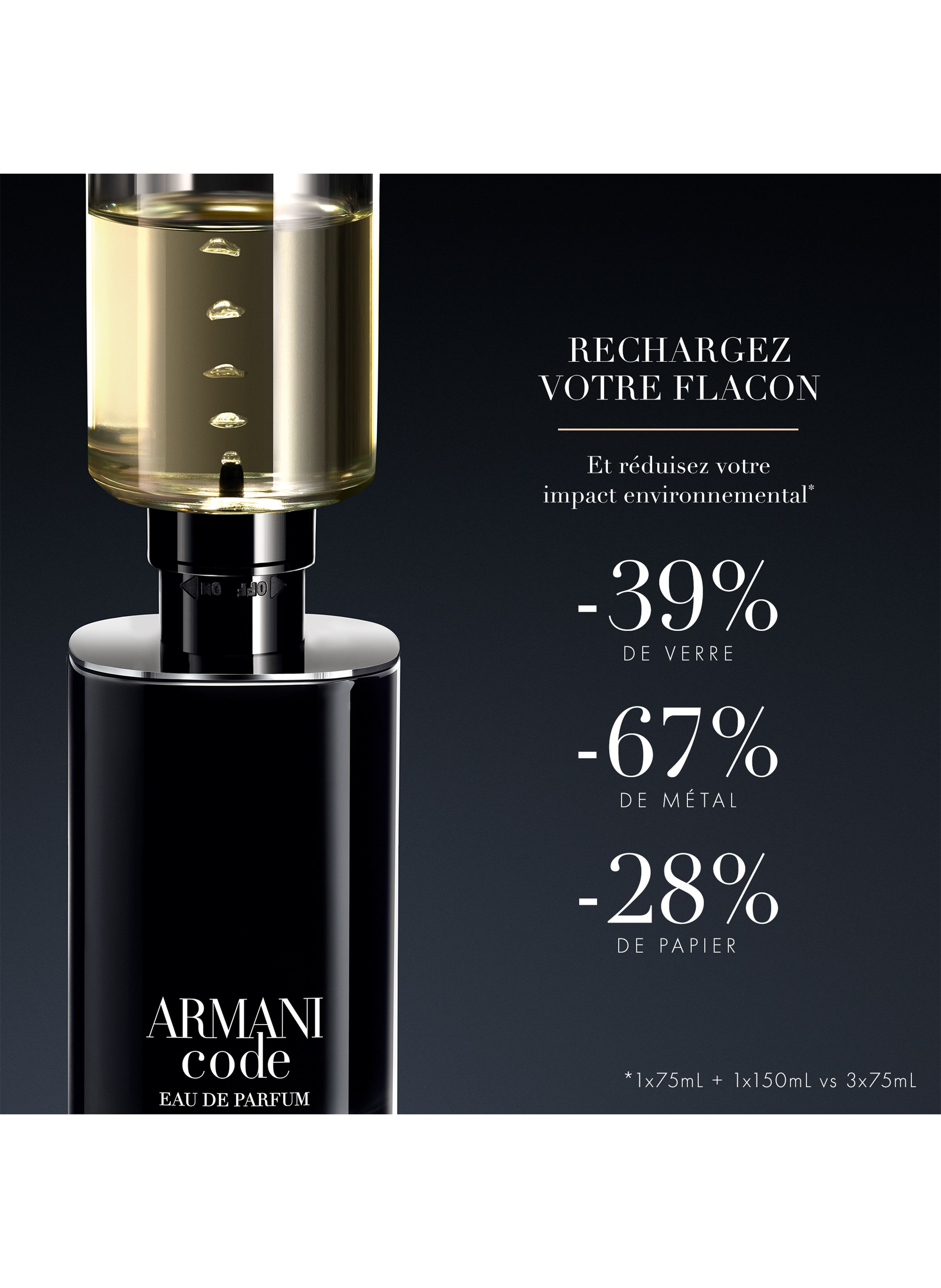 Armani Code Homme Eau de Parfum Refillable ARMANI No color