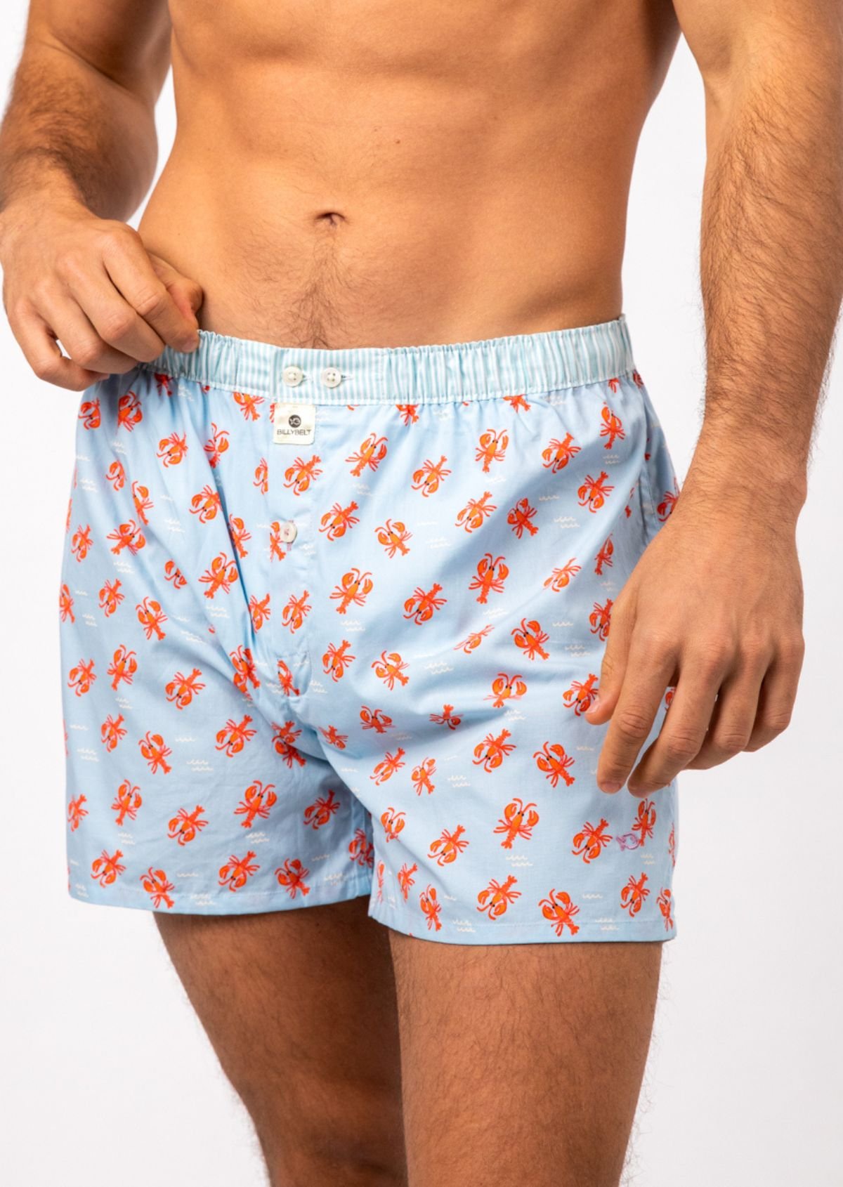 Caleçon en coton biologique BILLYBELT Bleu