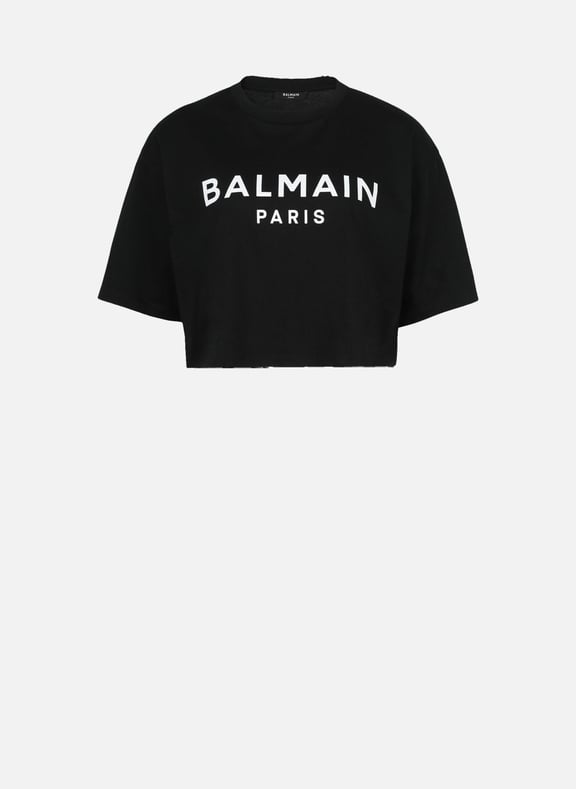 T-shirt imprimé balmain paris Noir by BALMAIN BALMAIN T-shirt imprimé balmain paris Noir