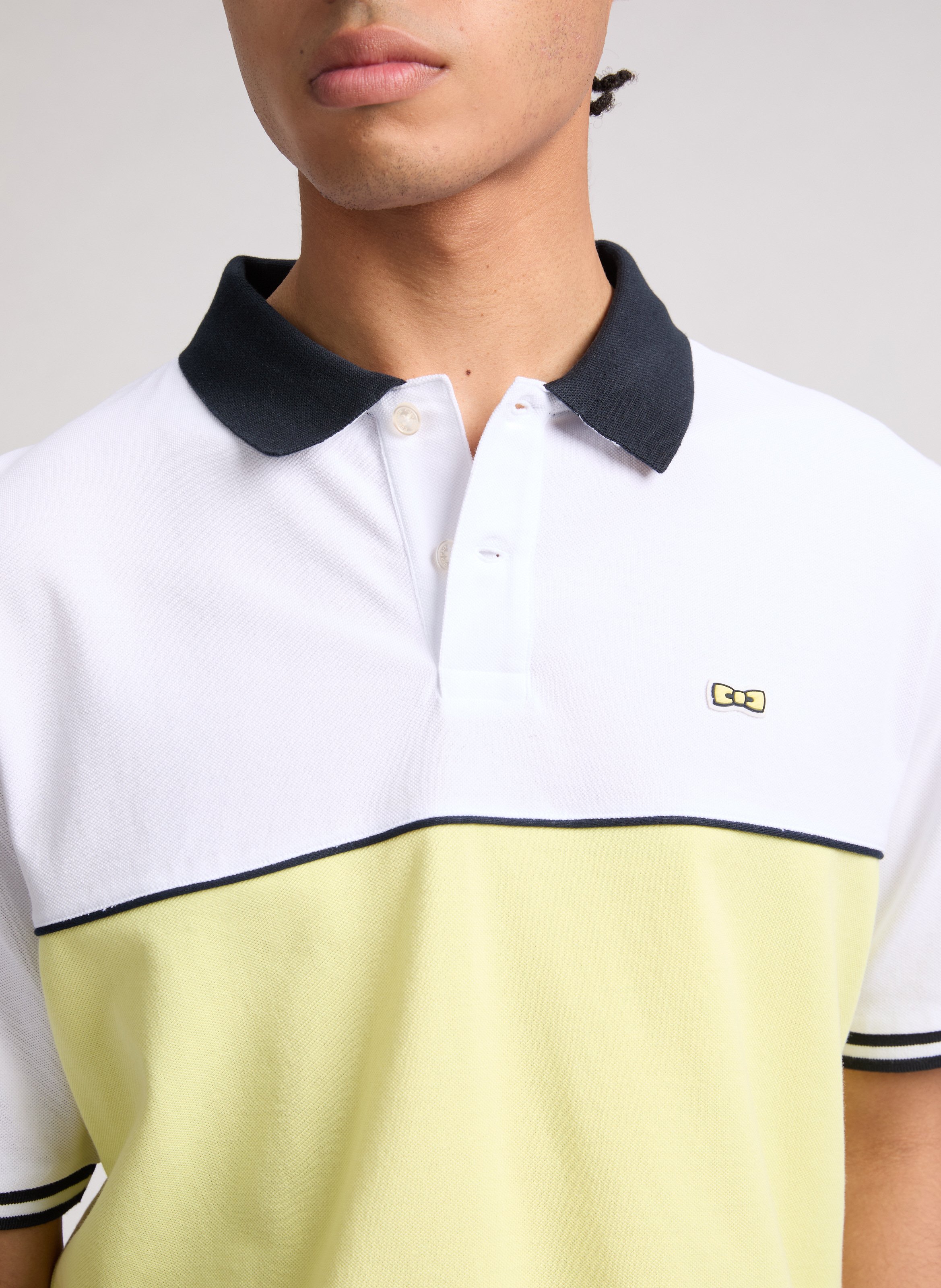 Polo en coton  EDEN PARK Jaune