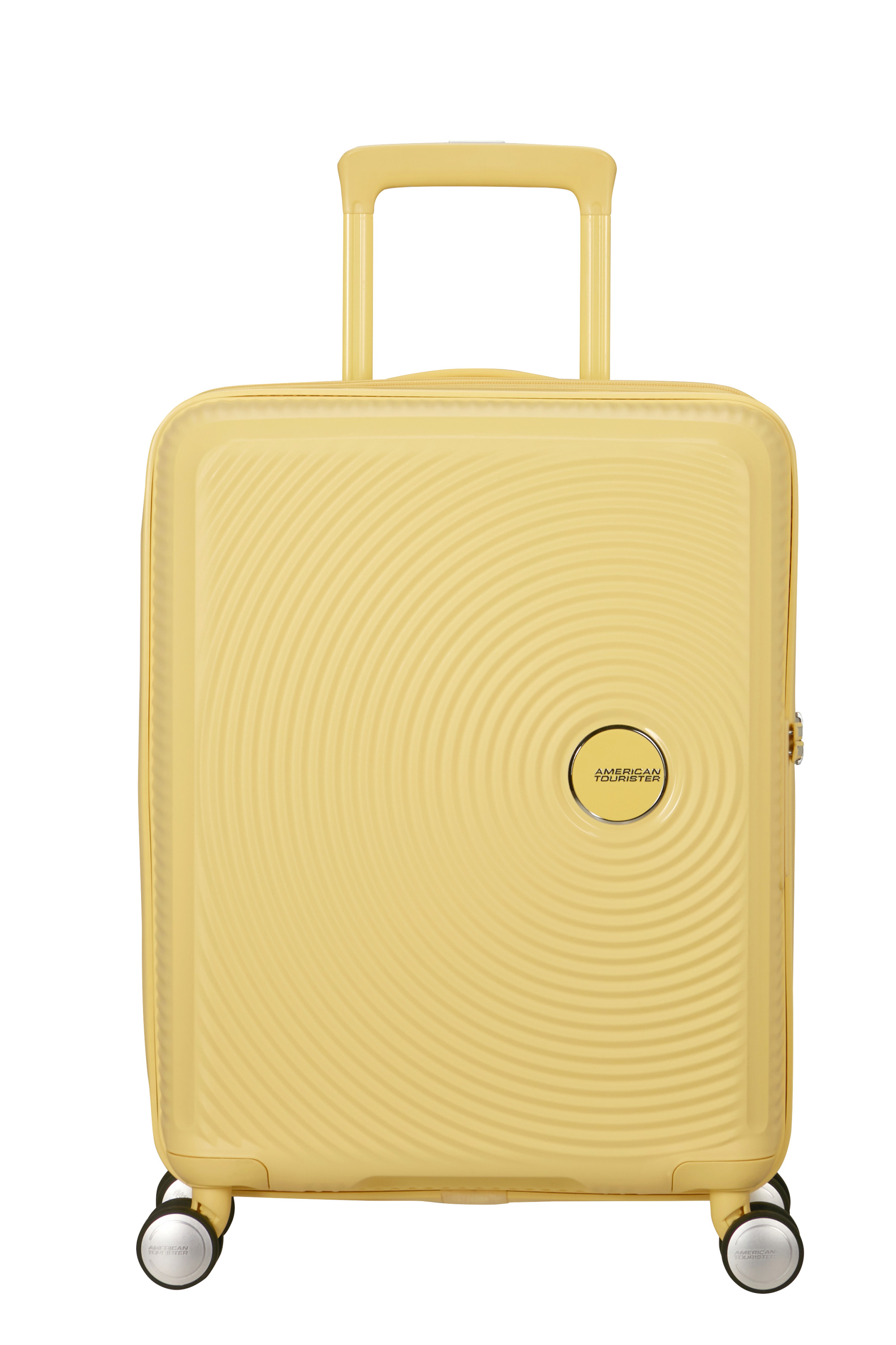Soundbox valise 4 roues taille s AMERICAN TOURISTER Jaune
