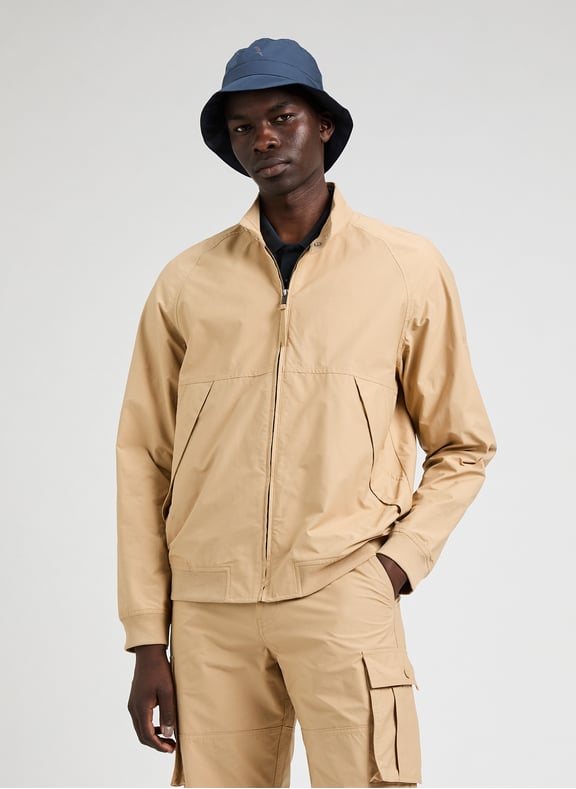 Short Dry Fast Jacket Beige by AIGLE AIGLE Short Dry Fast Jacket Beige
