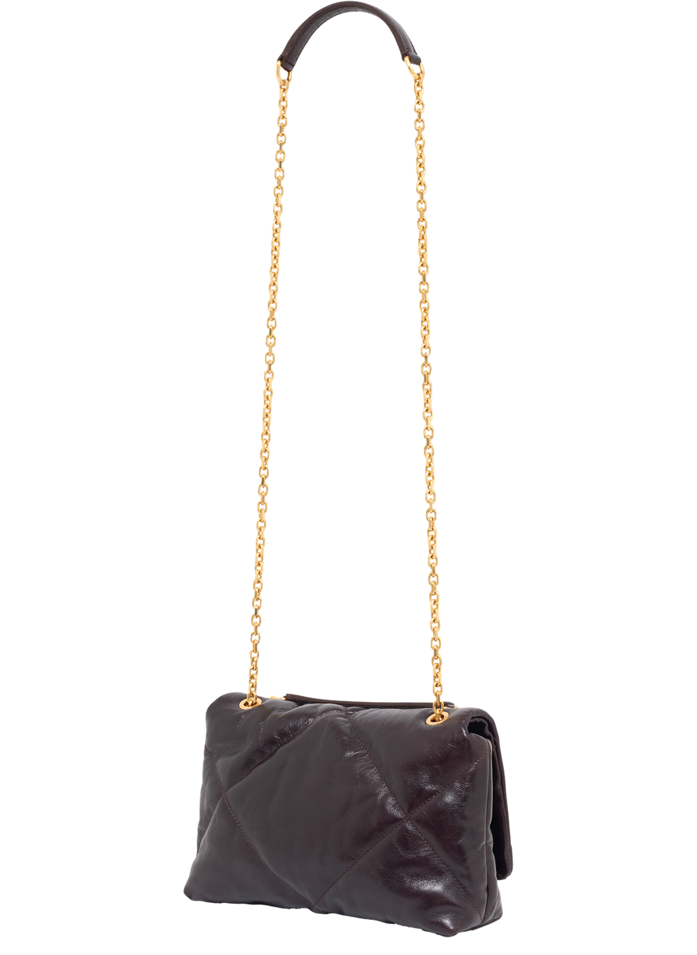 Sac en cuir effet froissé - le fanny GERARD DAREL Marron