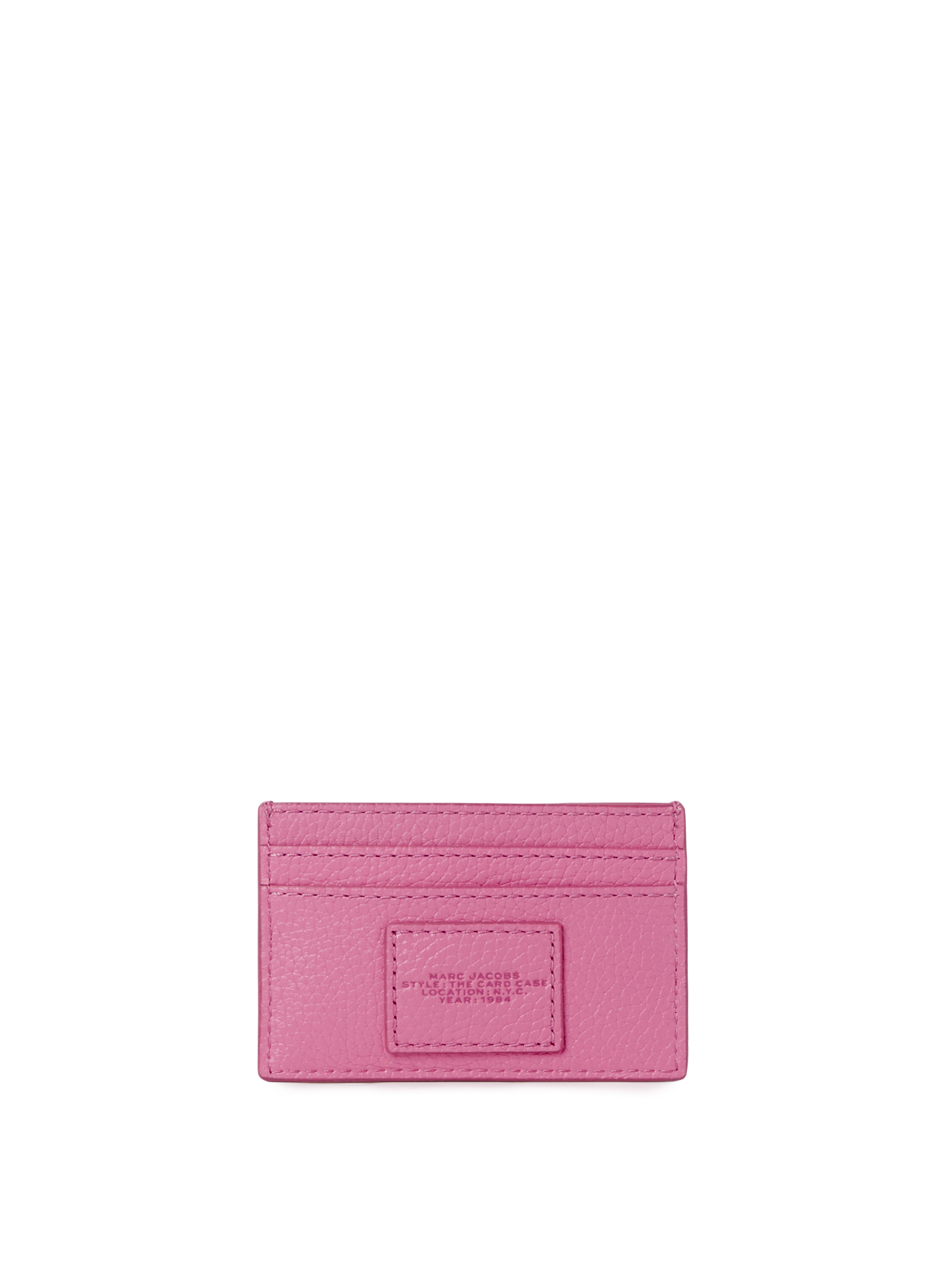 Porte-cartes The Leather Card Case MARC JACOBS Rose