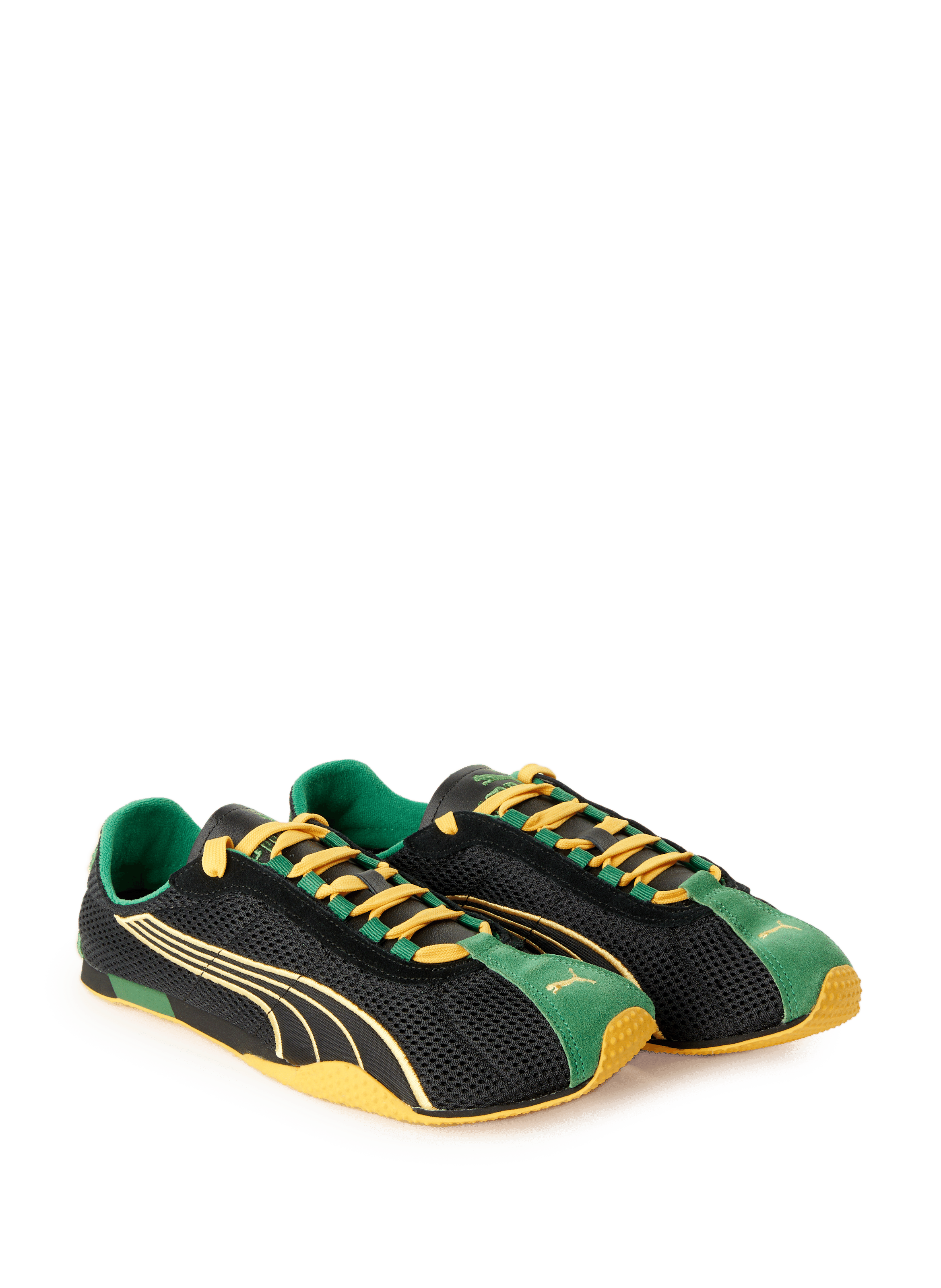 Bi-material sneakers PUMA Black