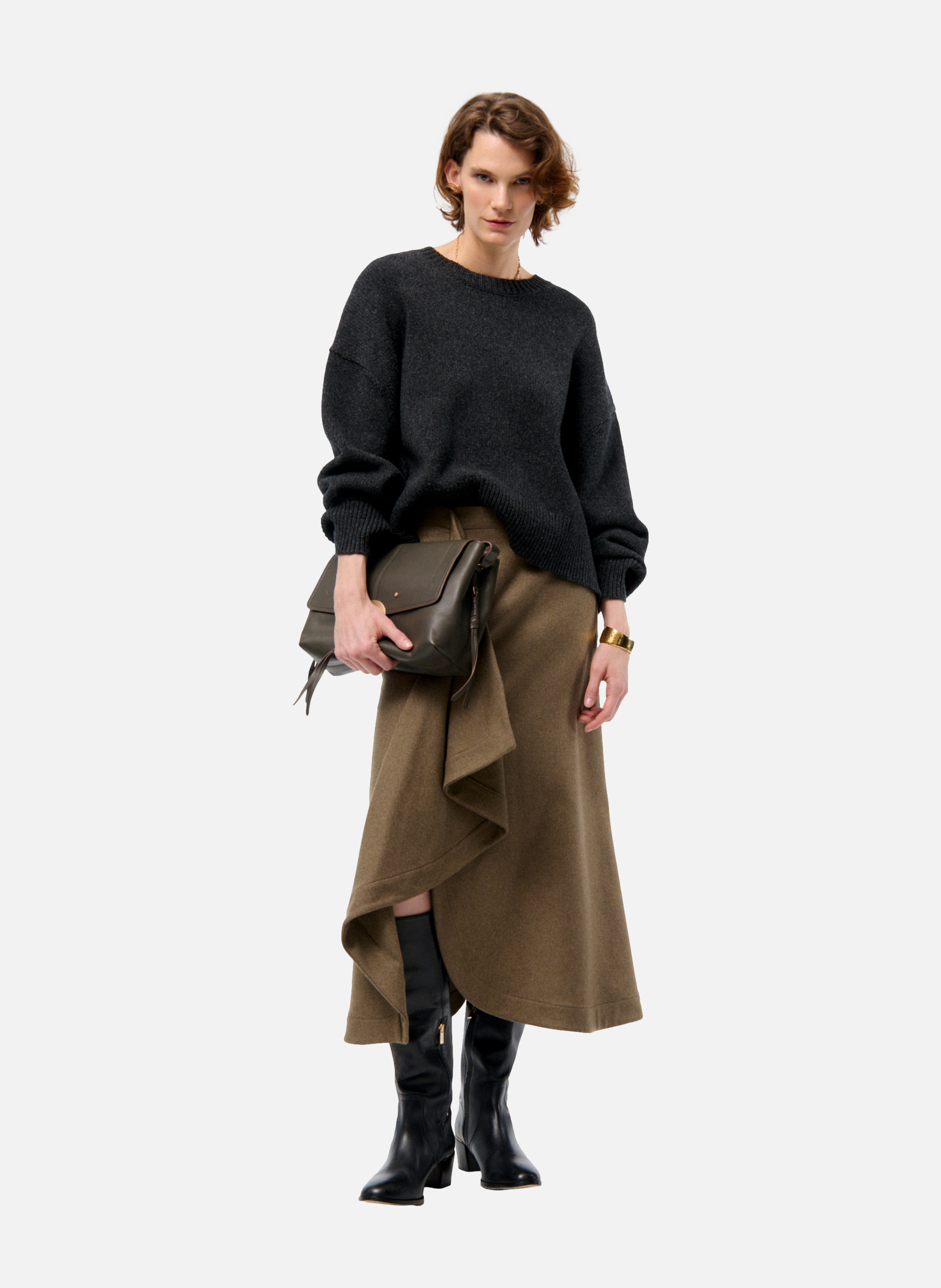 Jupe florida VANESSA BRUNO Vert