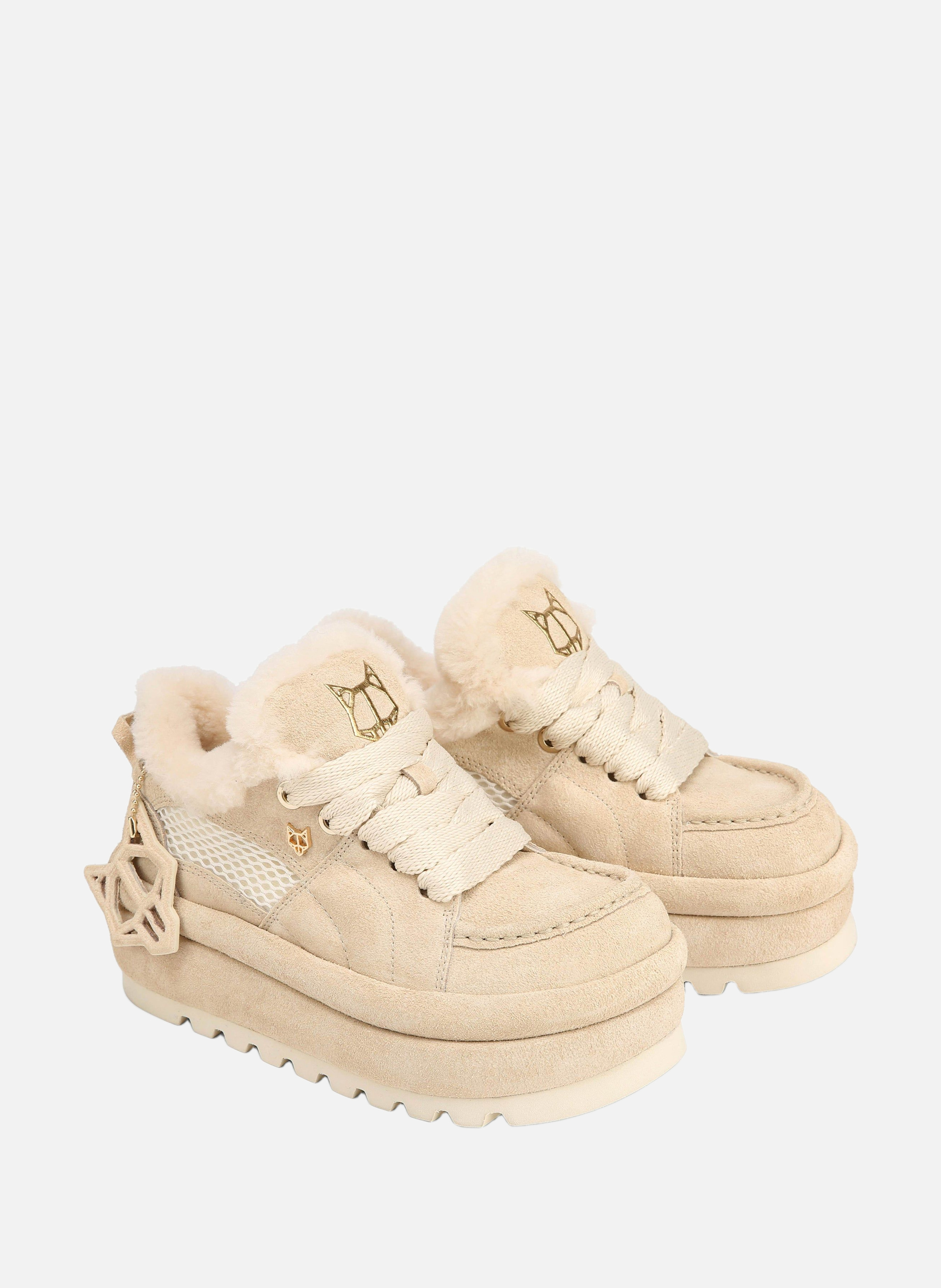 Bottes beau NAKED WOLFE Beige